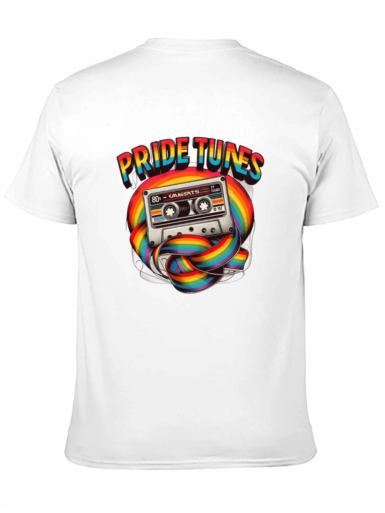 Pride Tunes 80s Cassette T-Shirt