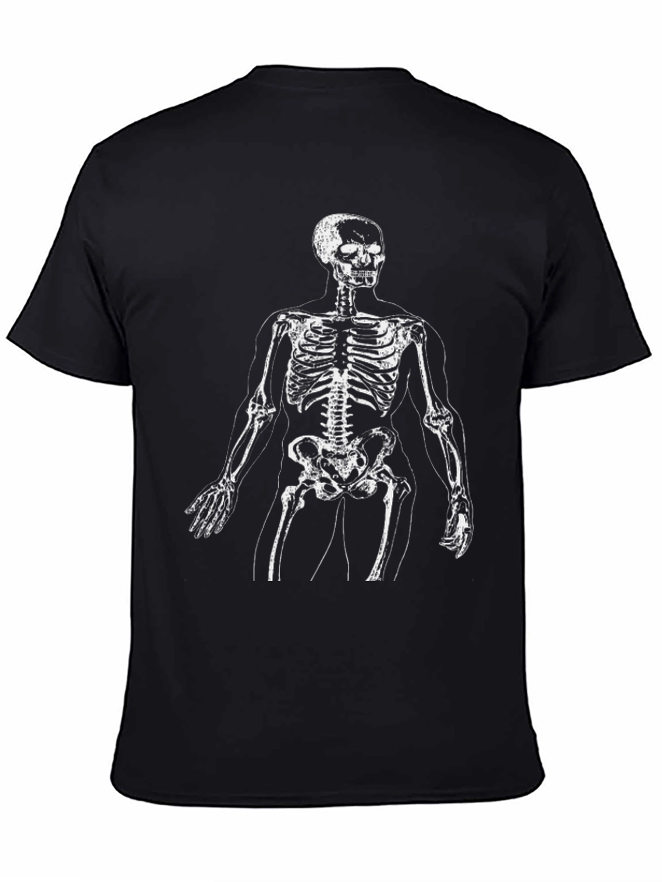 Skeleton Anatomy T-Shirt - Black