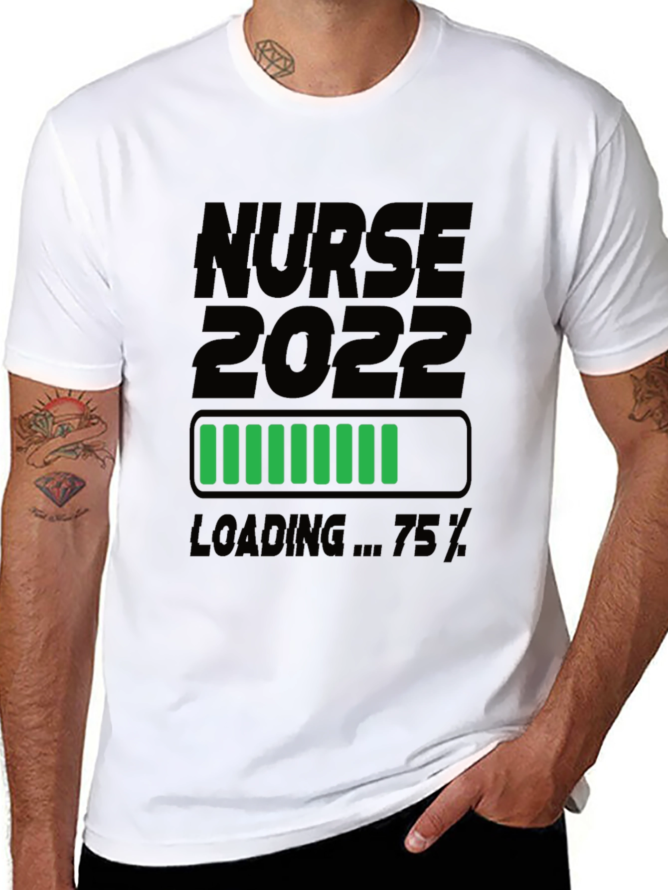 Nurse 2022 Loading T-Shirt - Graduation Gift
