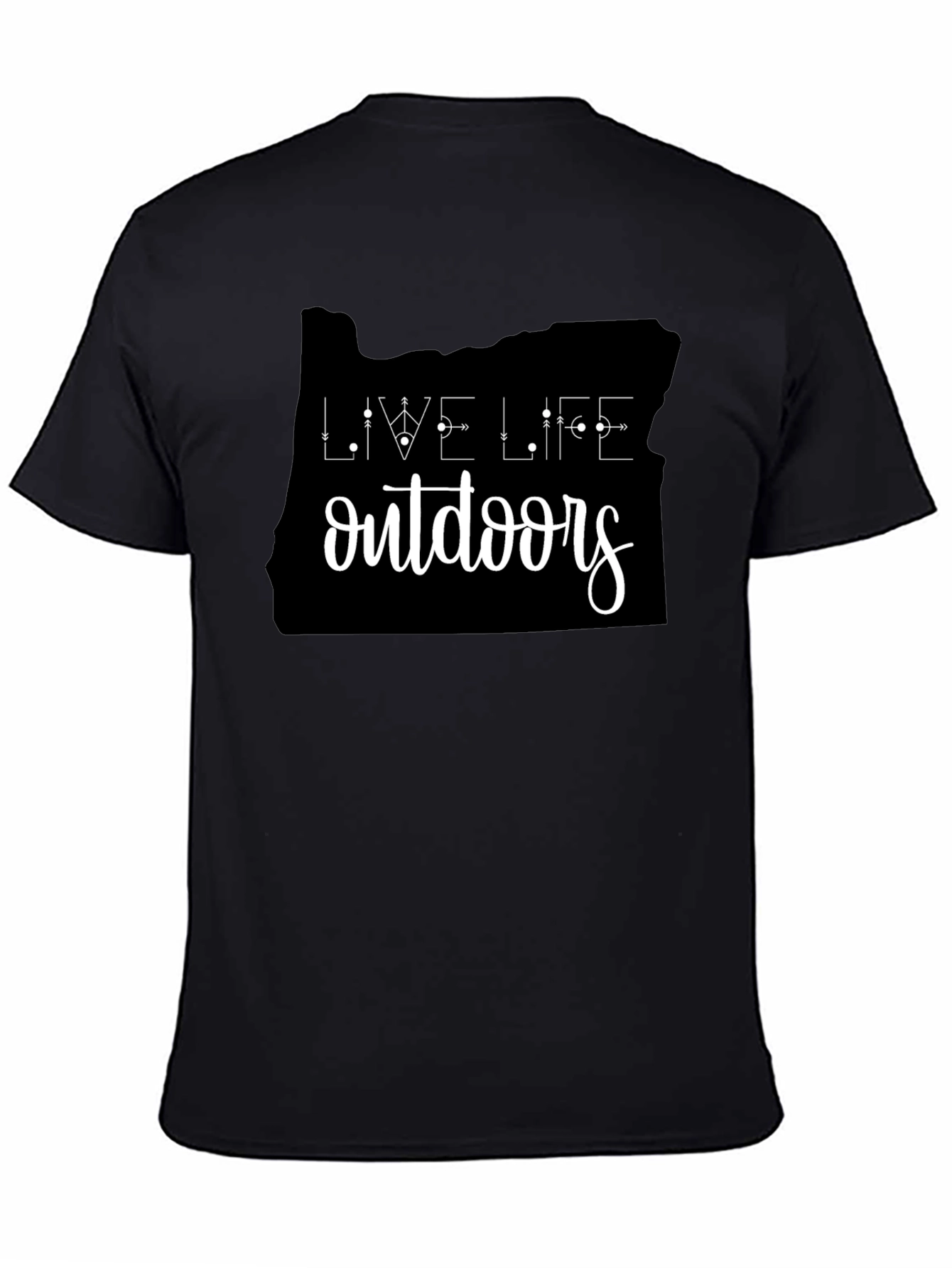 Live Life Outdoors Oregon State T-Shirt
