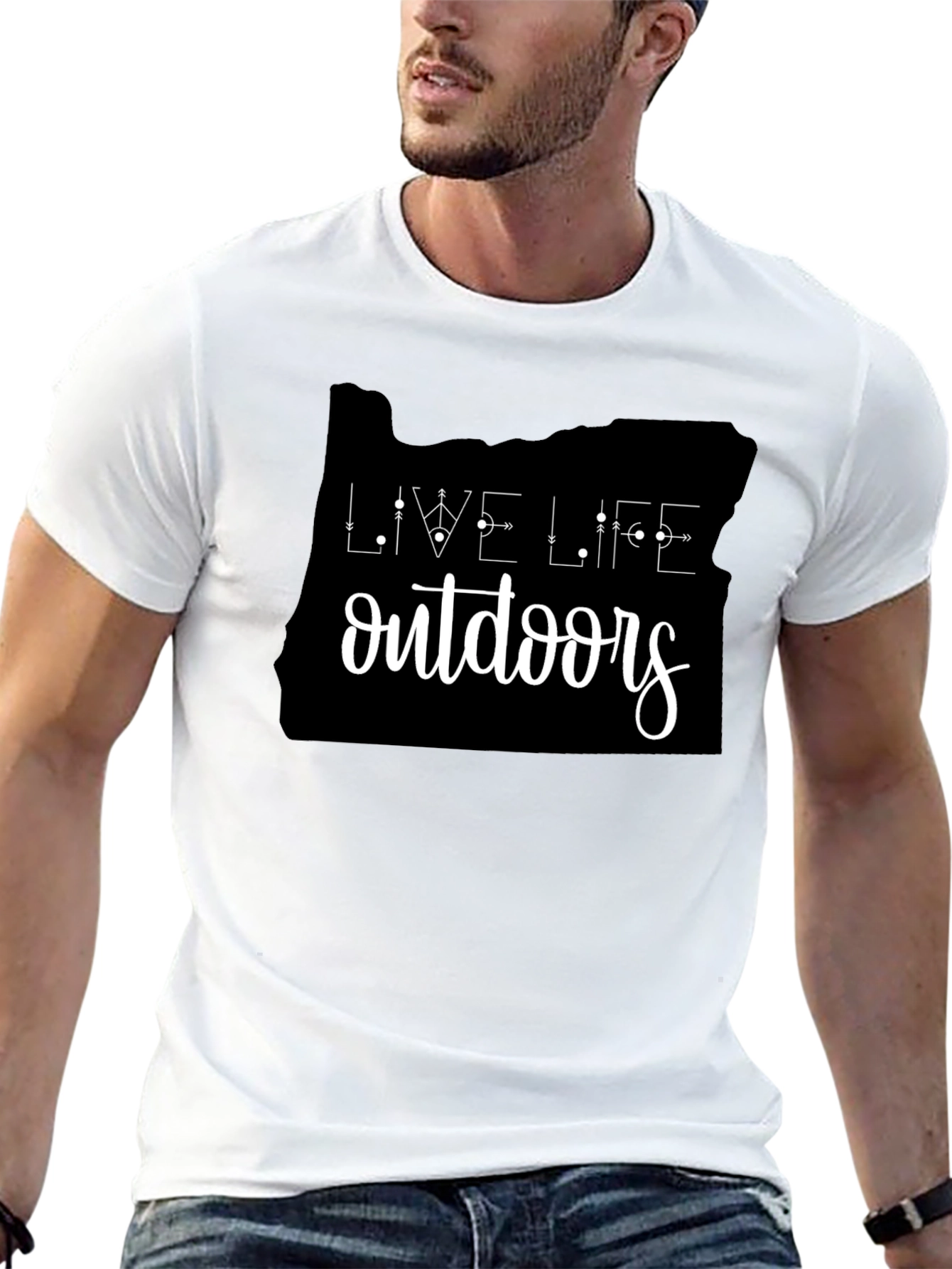 Live Life Outdoors Oregon State T-Shirt