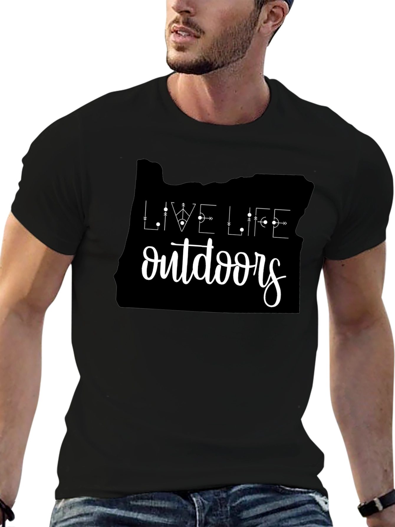 Live Life Outdoors Oregon State T-Shirt