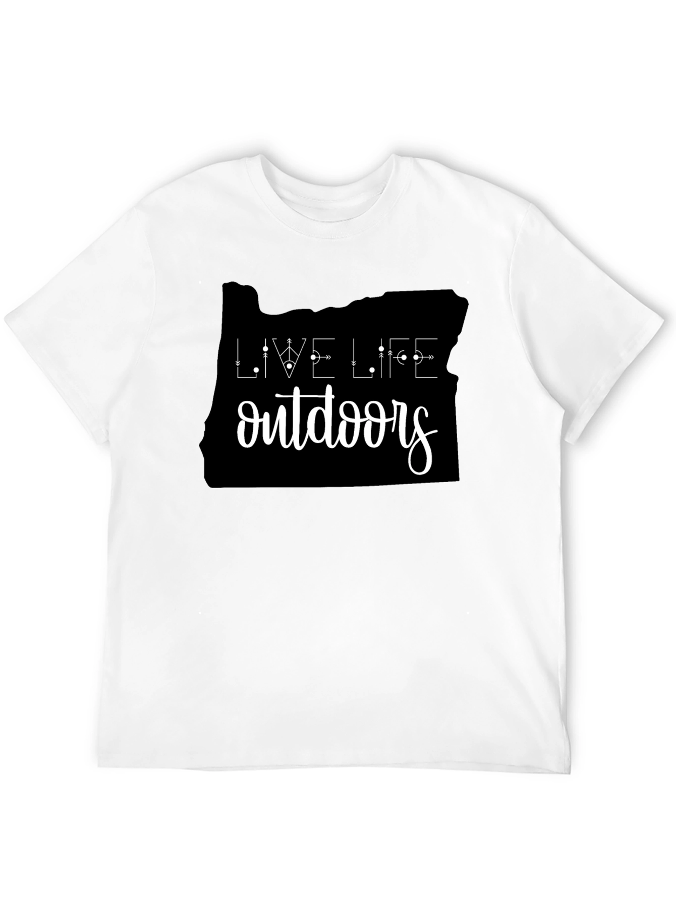 Live Life Outdoors Oregon State T-Shirt