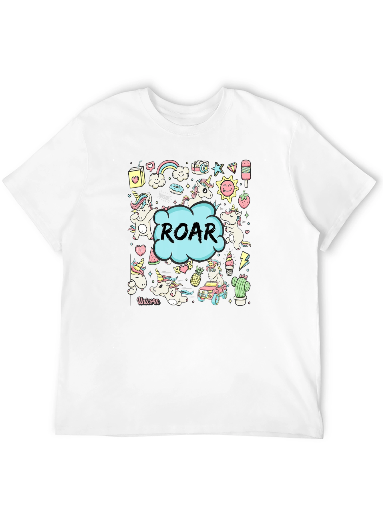 Unicorn ROAR Graphic Tee