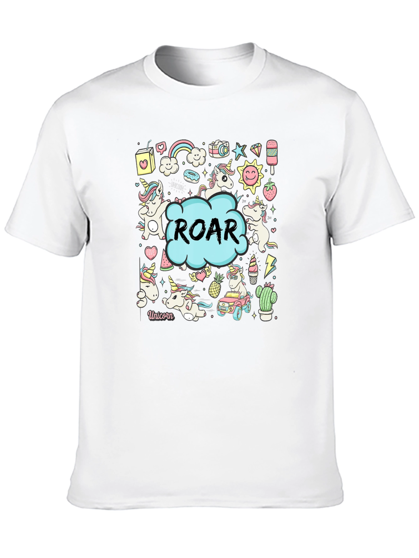 Unicorn ROAR Graphic Tee