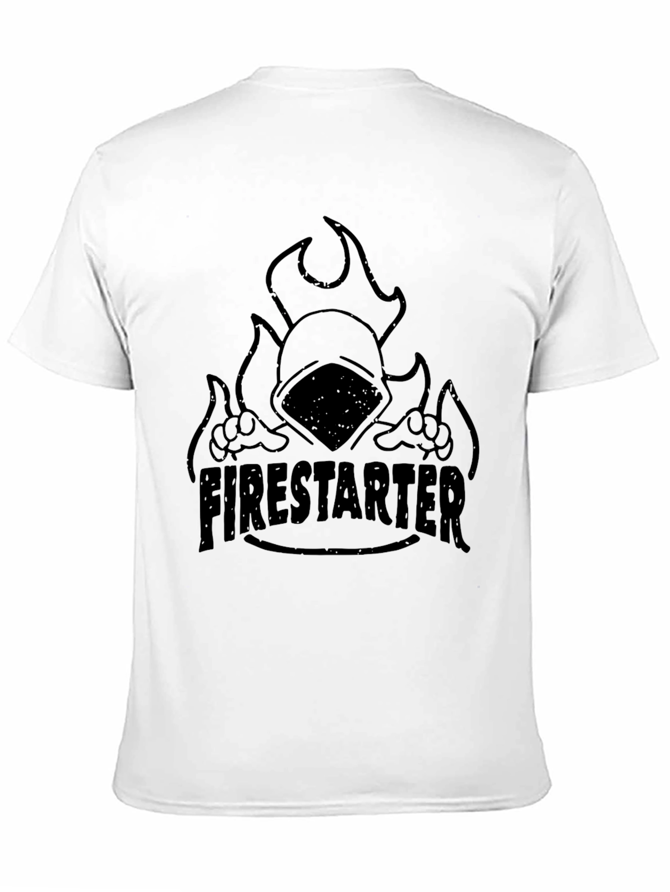 Firestarter Graphic Tee - Mens Black T-Shirt