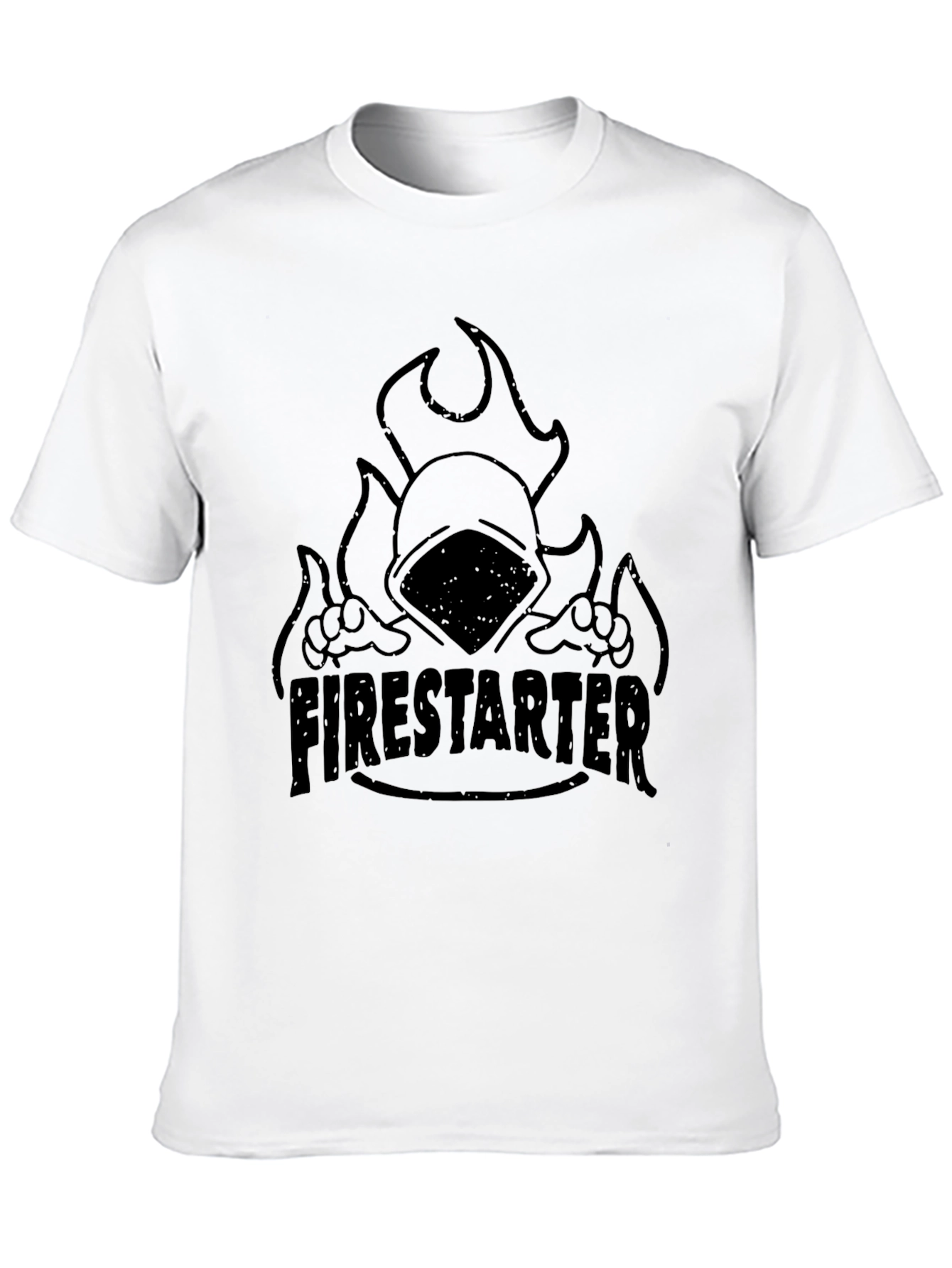 Firestarter Graphic Tee - Mens Black T-Shirt