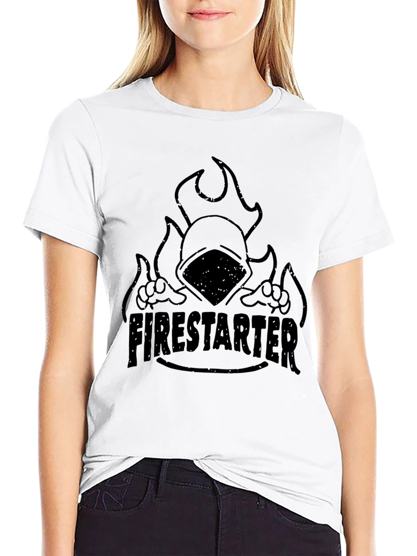 Firestarter Graphic Tee - Mens Black T-Shirt