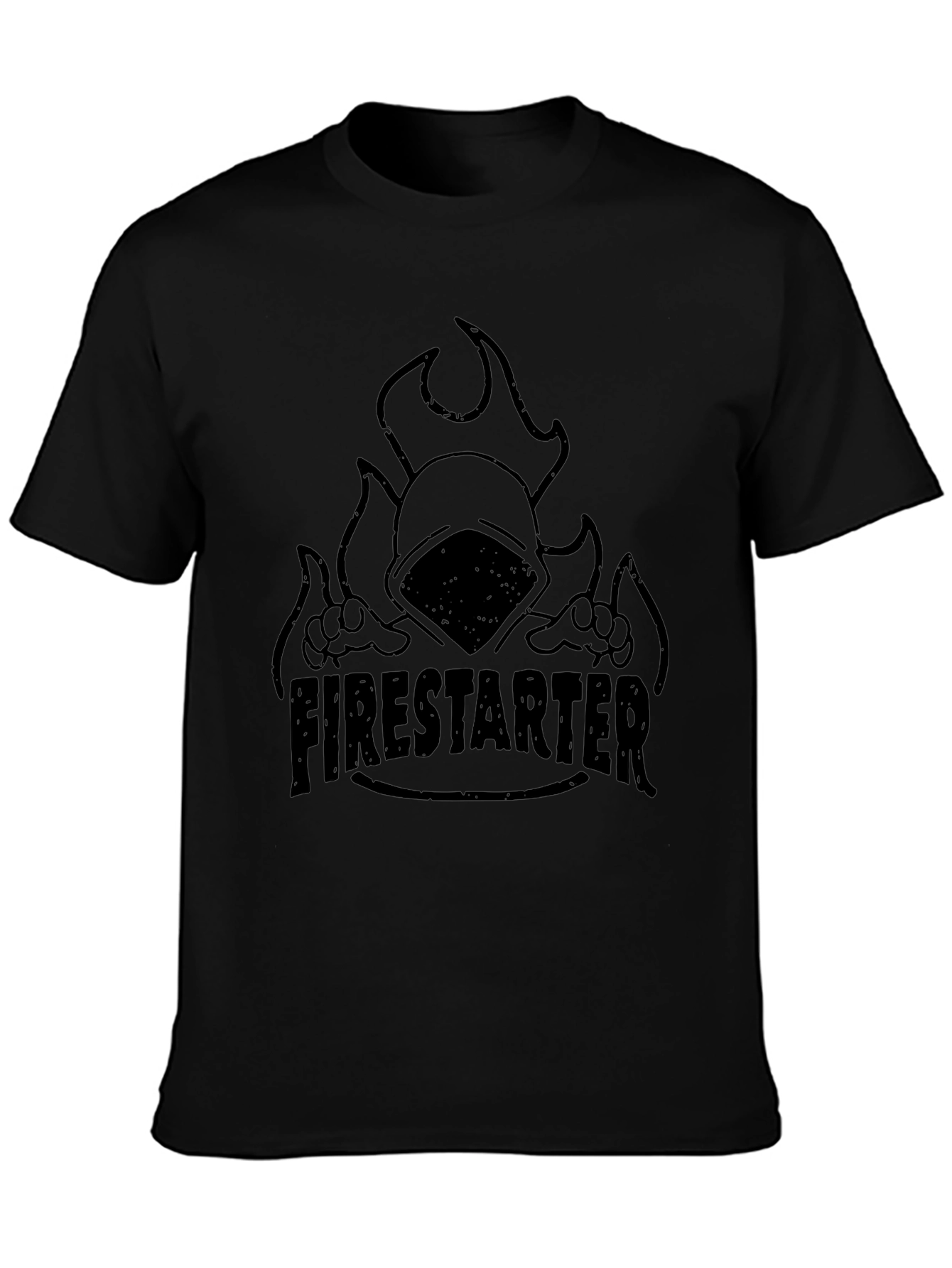 Firestarter Graphic Tee - Mens Black T-Shirt