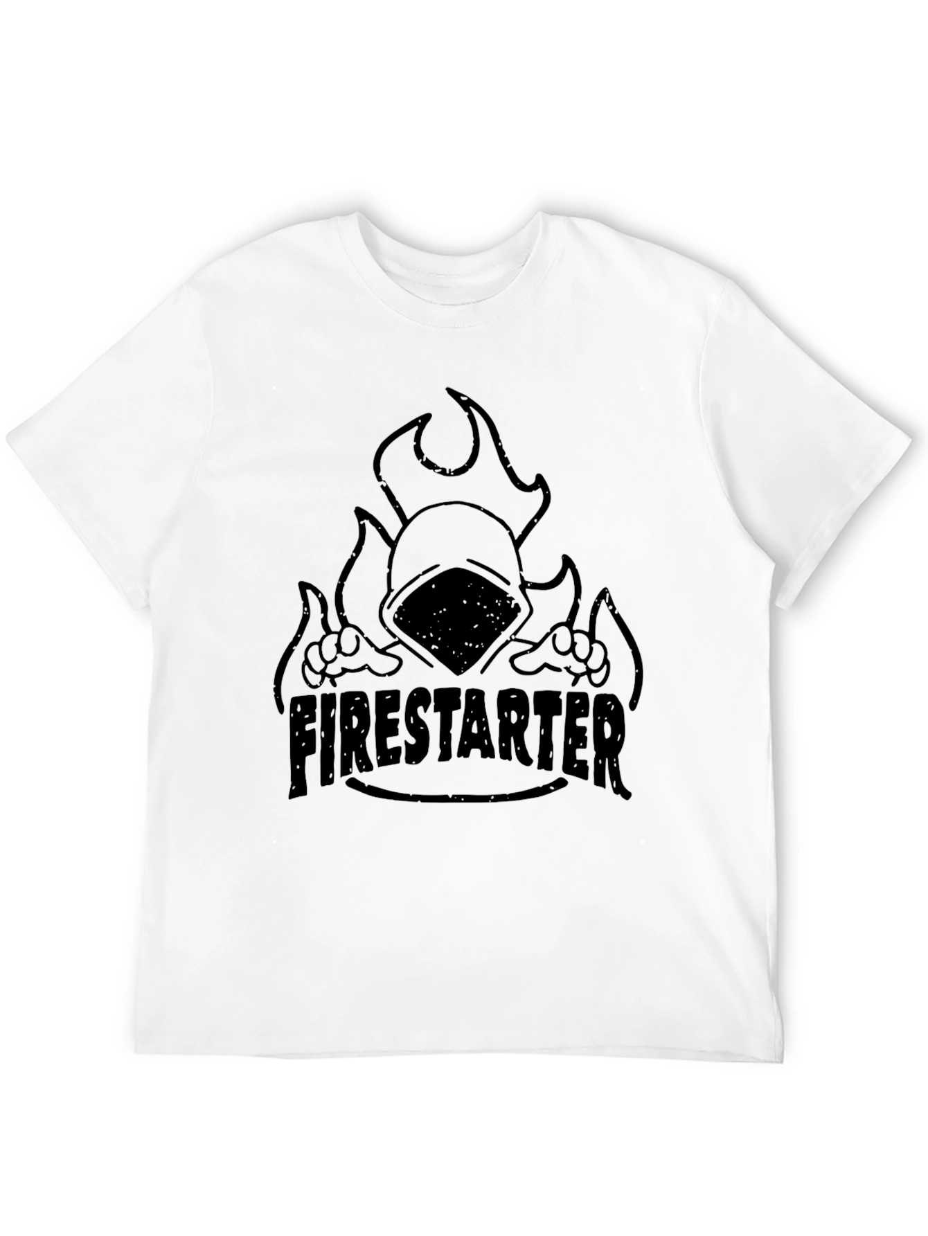 Firestarter Graphic Tee - Mens Black T-Shirt