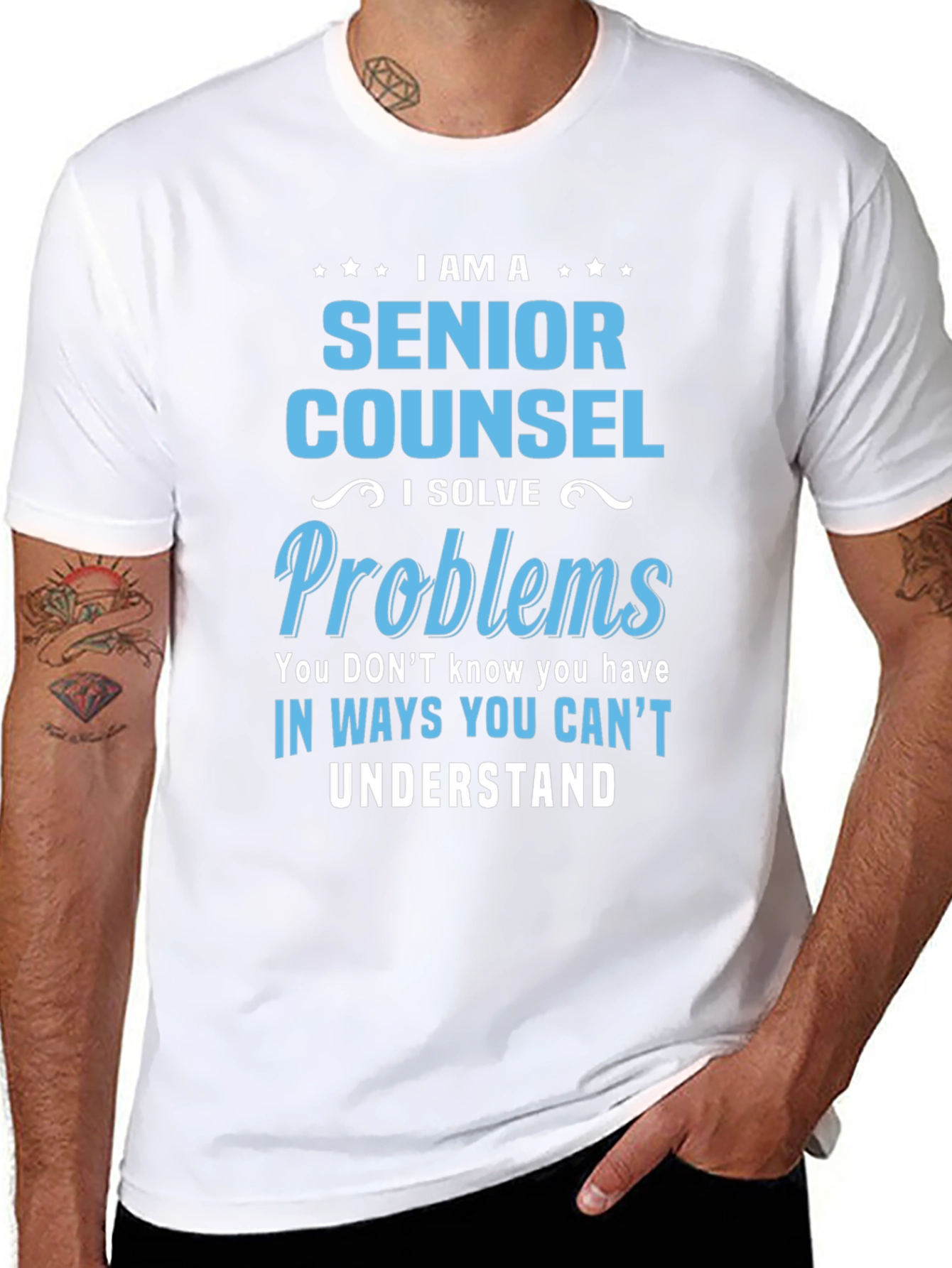 Senior Counsel T-Shirt - Problem Solver Tee
