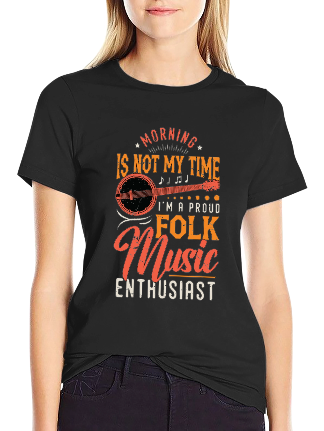 Folk Music Enthusiast T-Shirt
