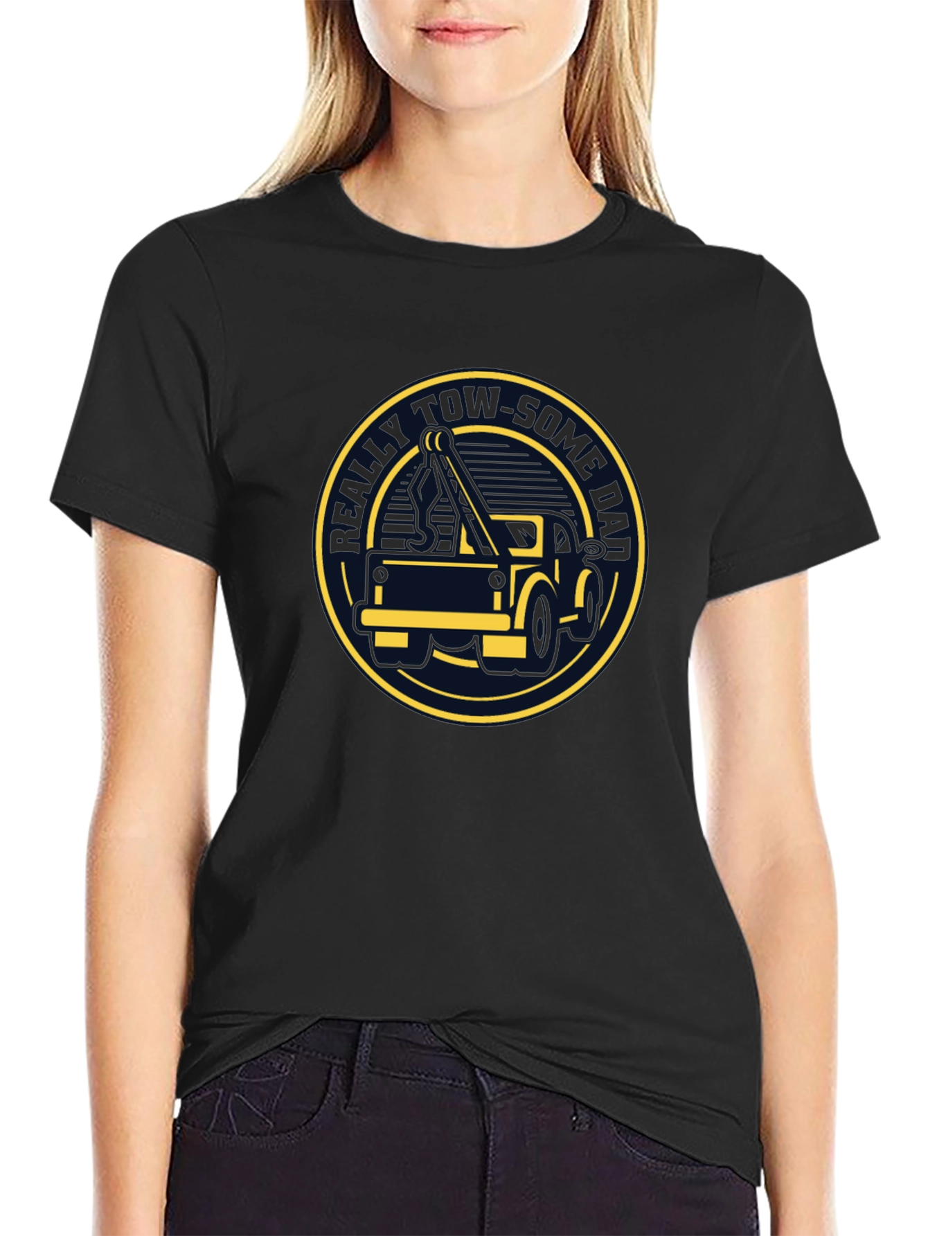 Tow Truck Graphic T-Shirt