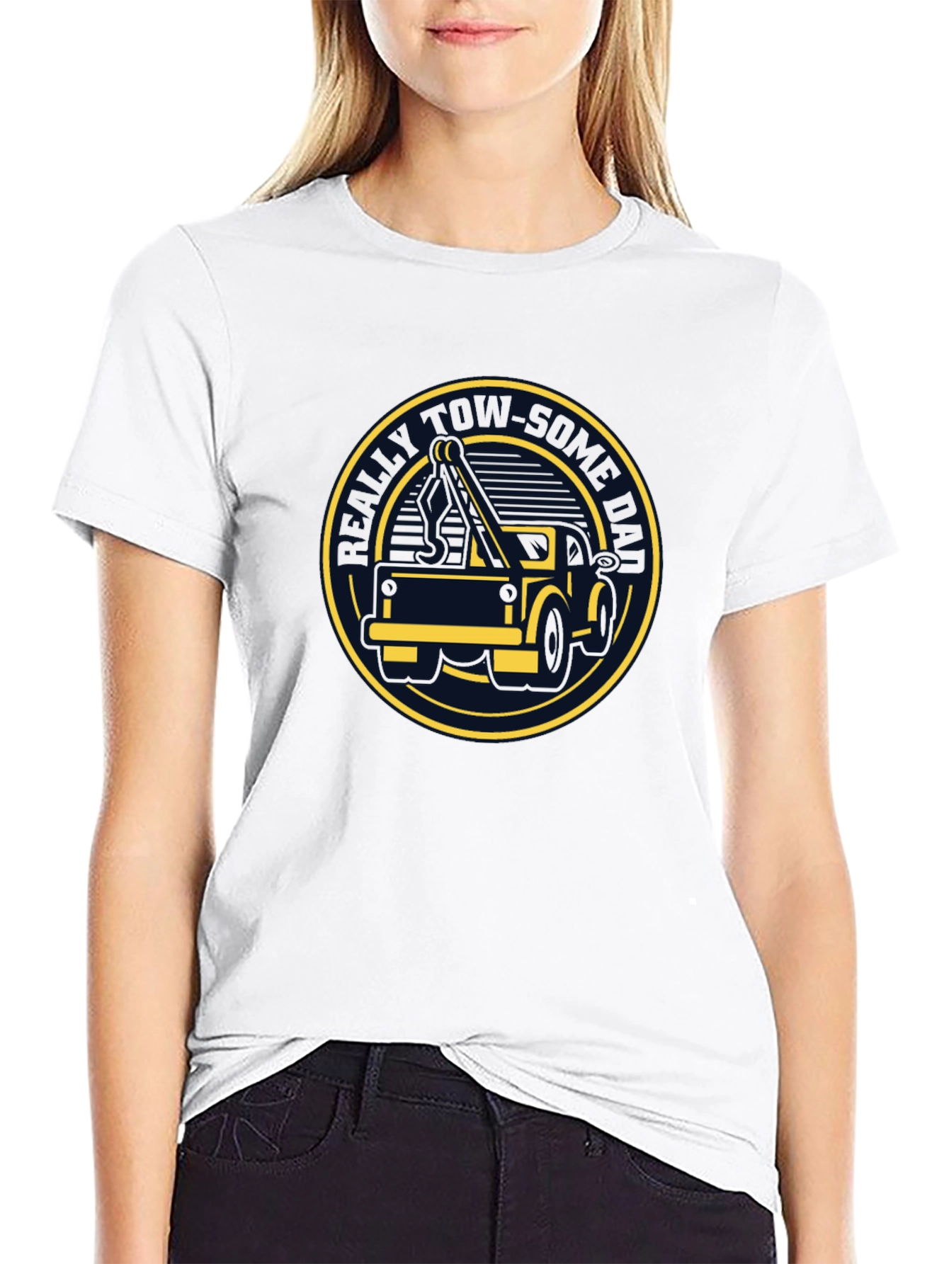 Tow Truck Graphic T-Shirt