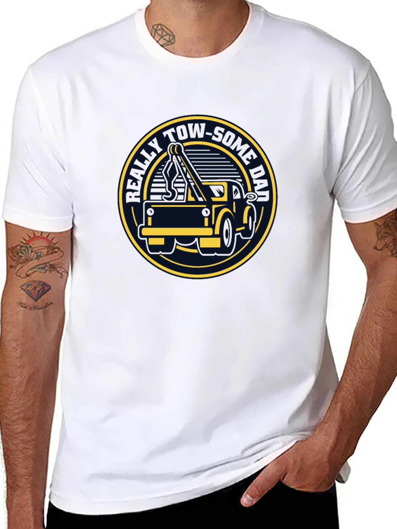 Tow Truck Graphic T-Shirt