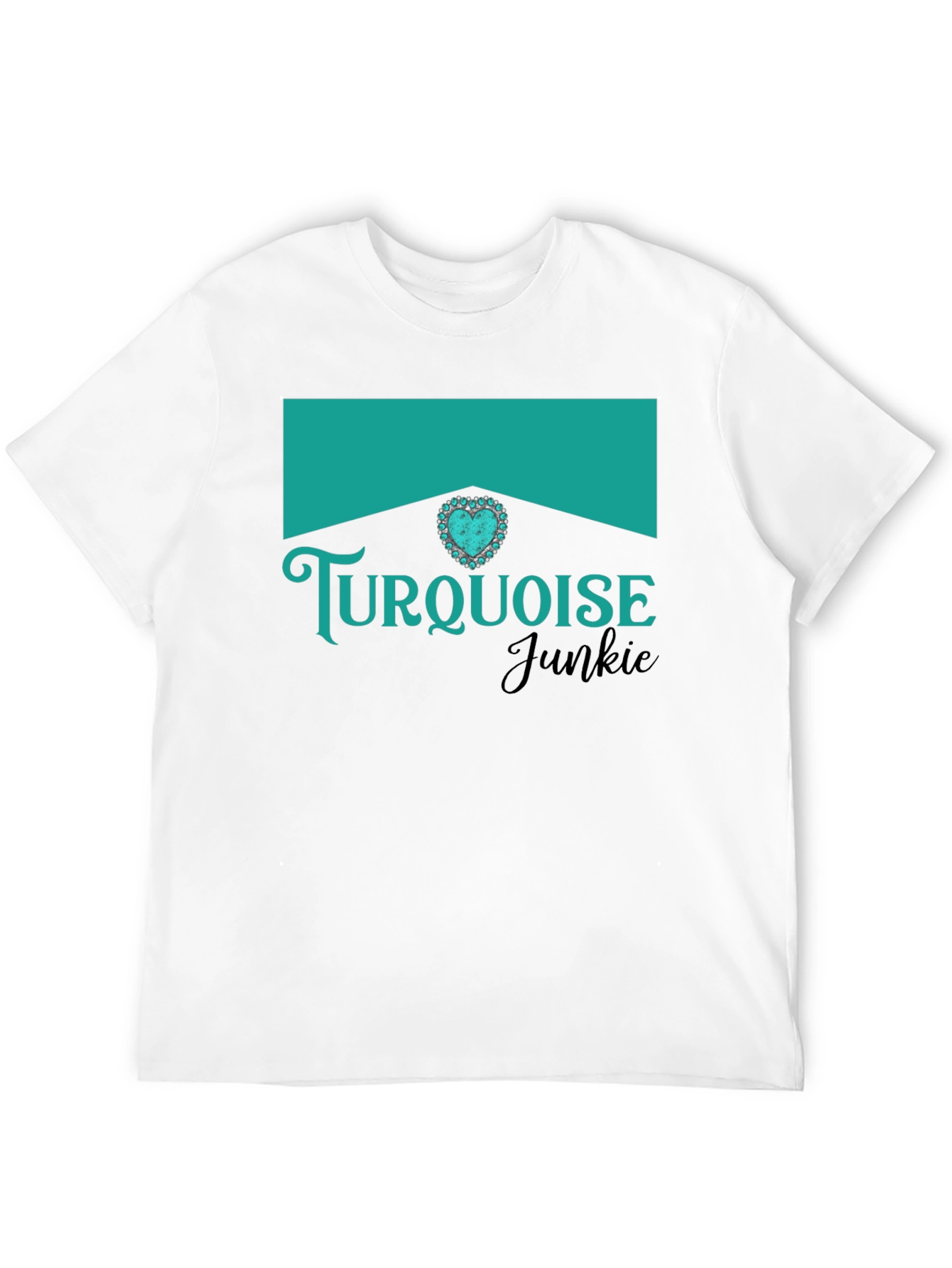 Turquoise Junkie Graphic T-Shirt