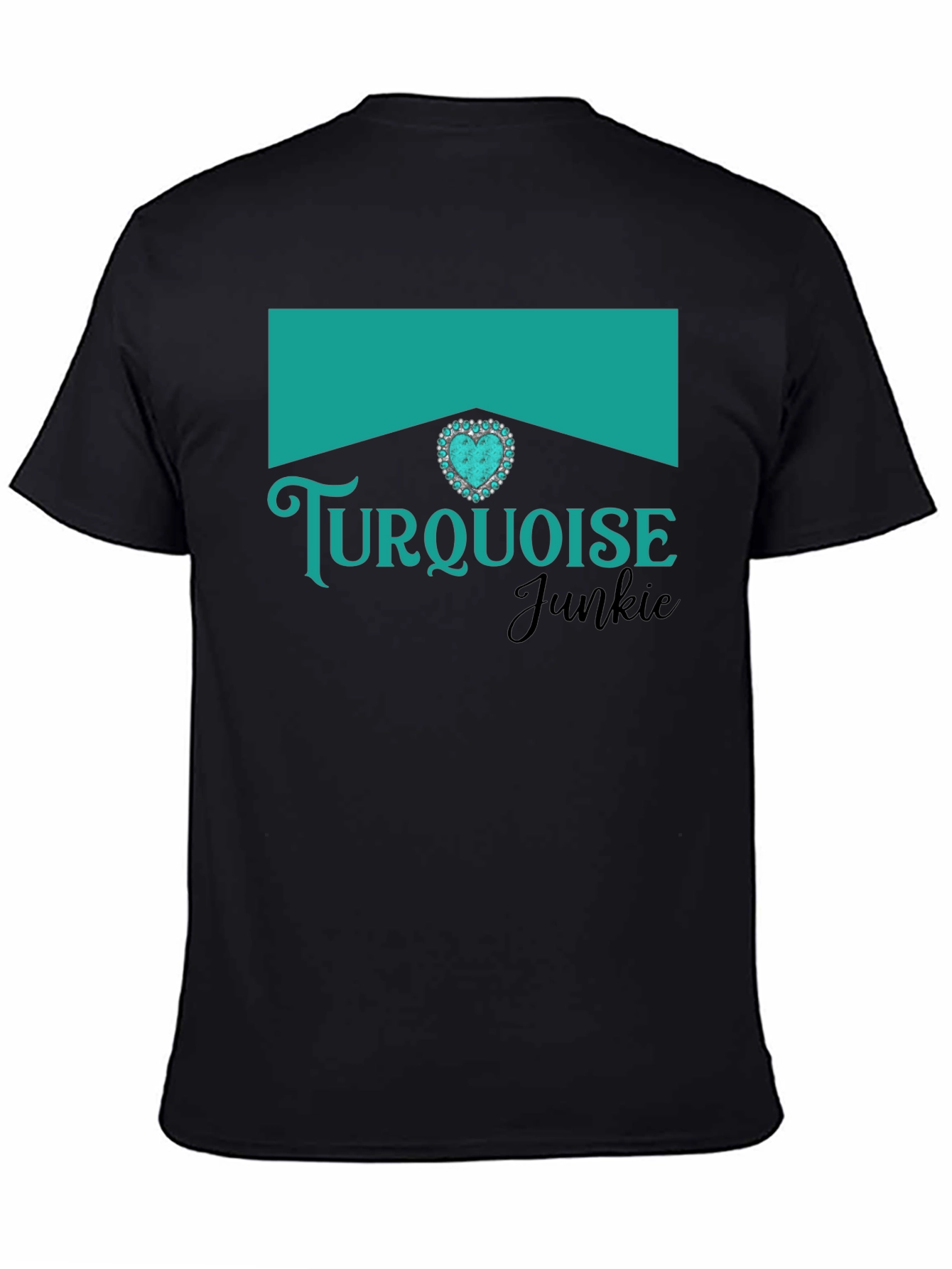 Turquoise Junkie Graphic T-Shirt