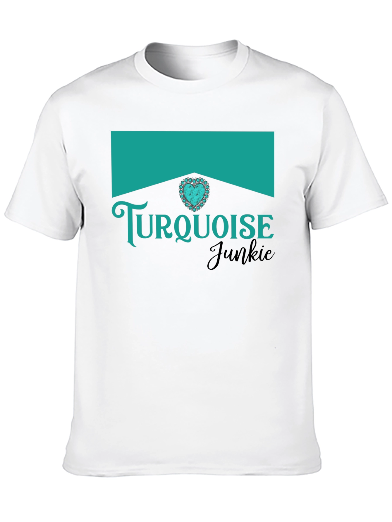 Turquoise Junkie Graphic T-Shirt