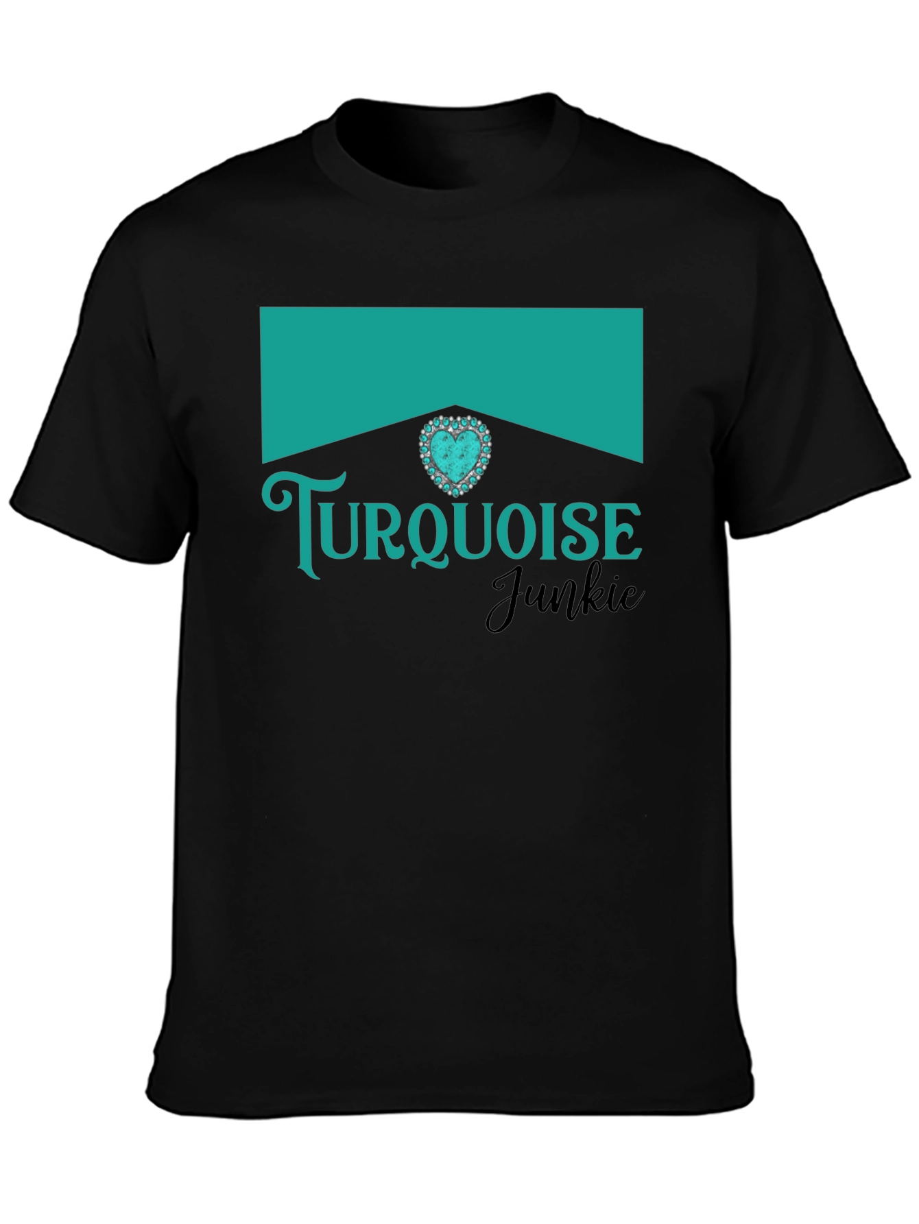 Turquoise Junkie Graphic T-Shirt