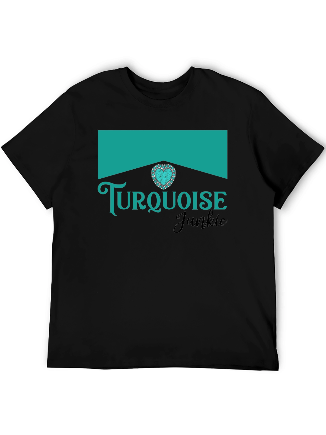Turquoise Junkie Graphic T-Shirt