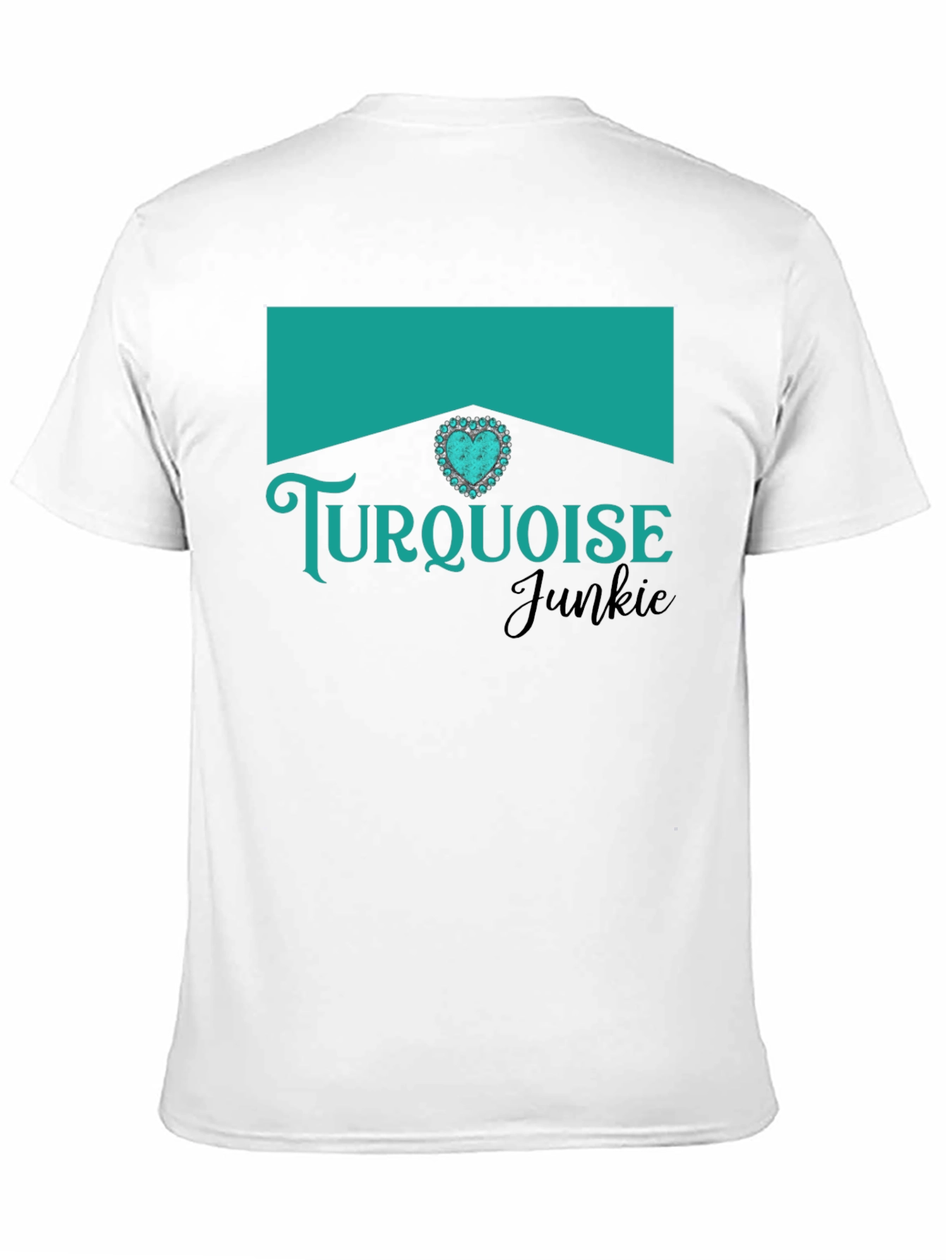 Turquoise Junkie Graphic T-Shirt