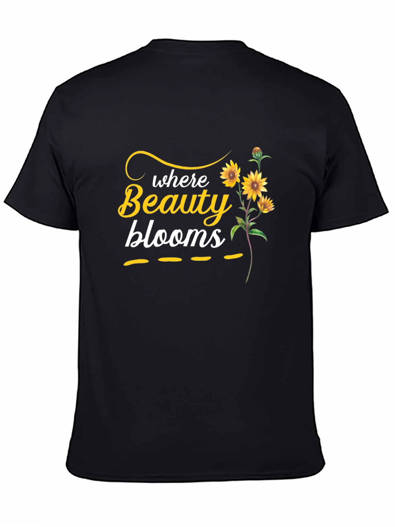 Beauty Blooms Graphic Tee - Stylish Floral T-Shirt
