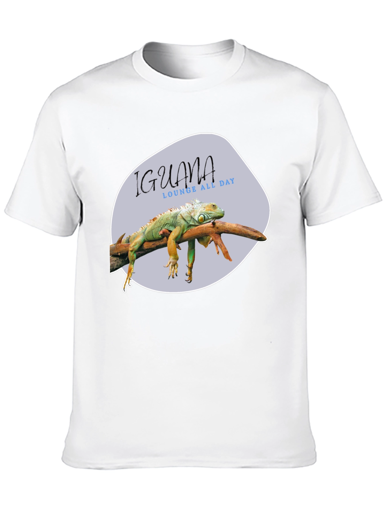 Iguana Lounge All Day Black T-Shirt