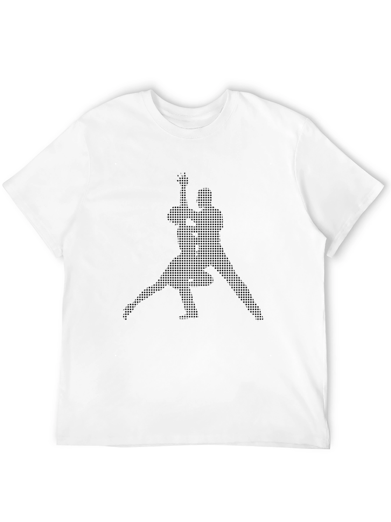 Black Silhouette Guitarist Graphic Tee