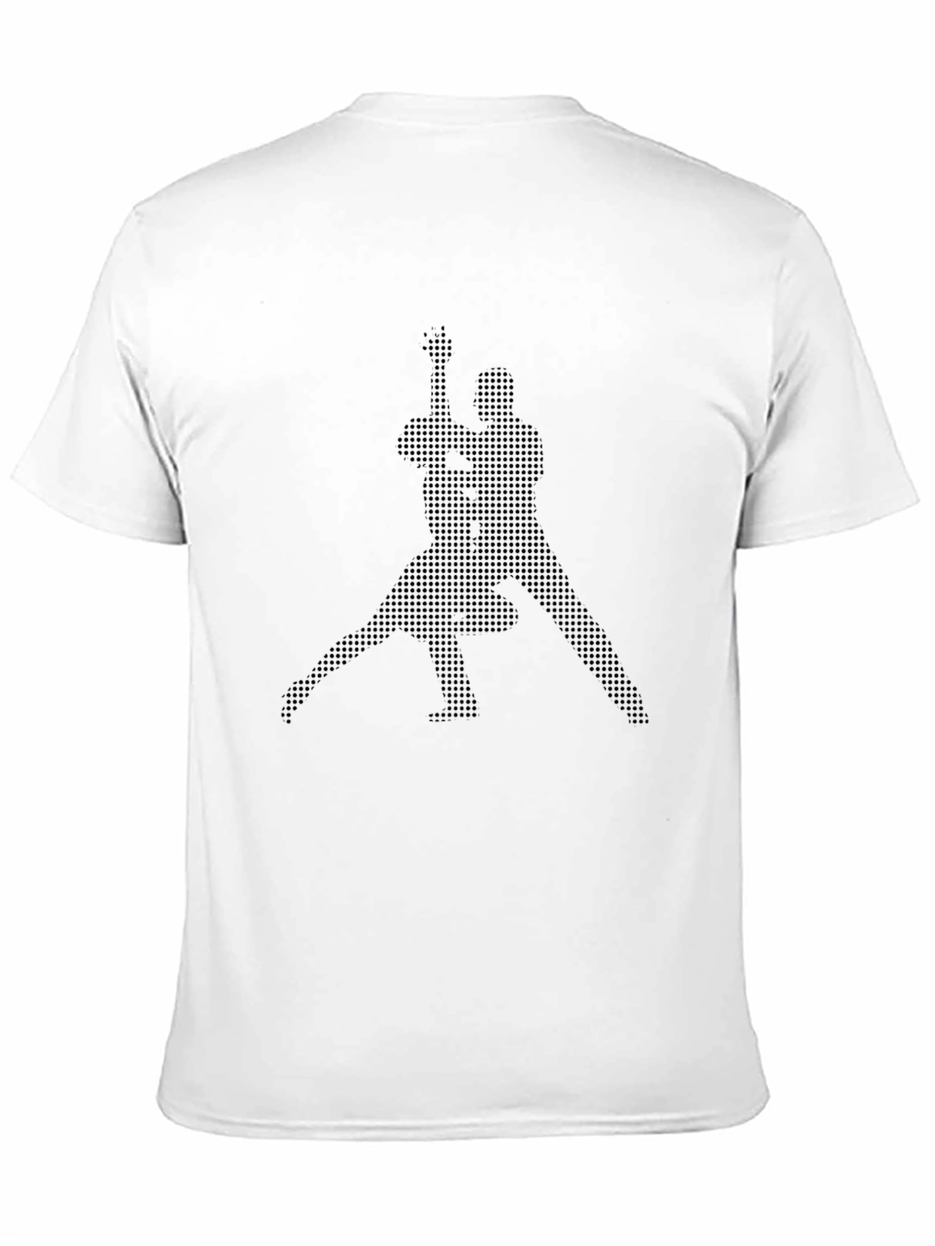 Black Silhouette Guitarist Graphic Tee
