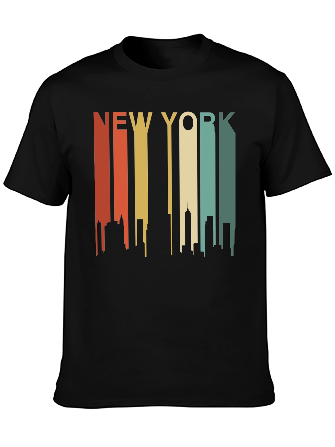Retro New York Skyline T-Shirt