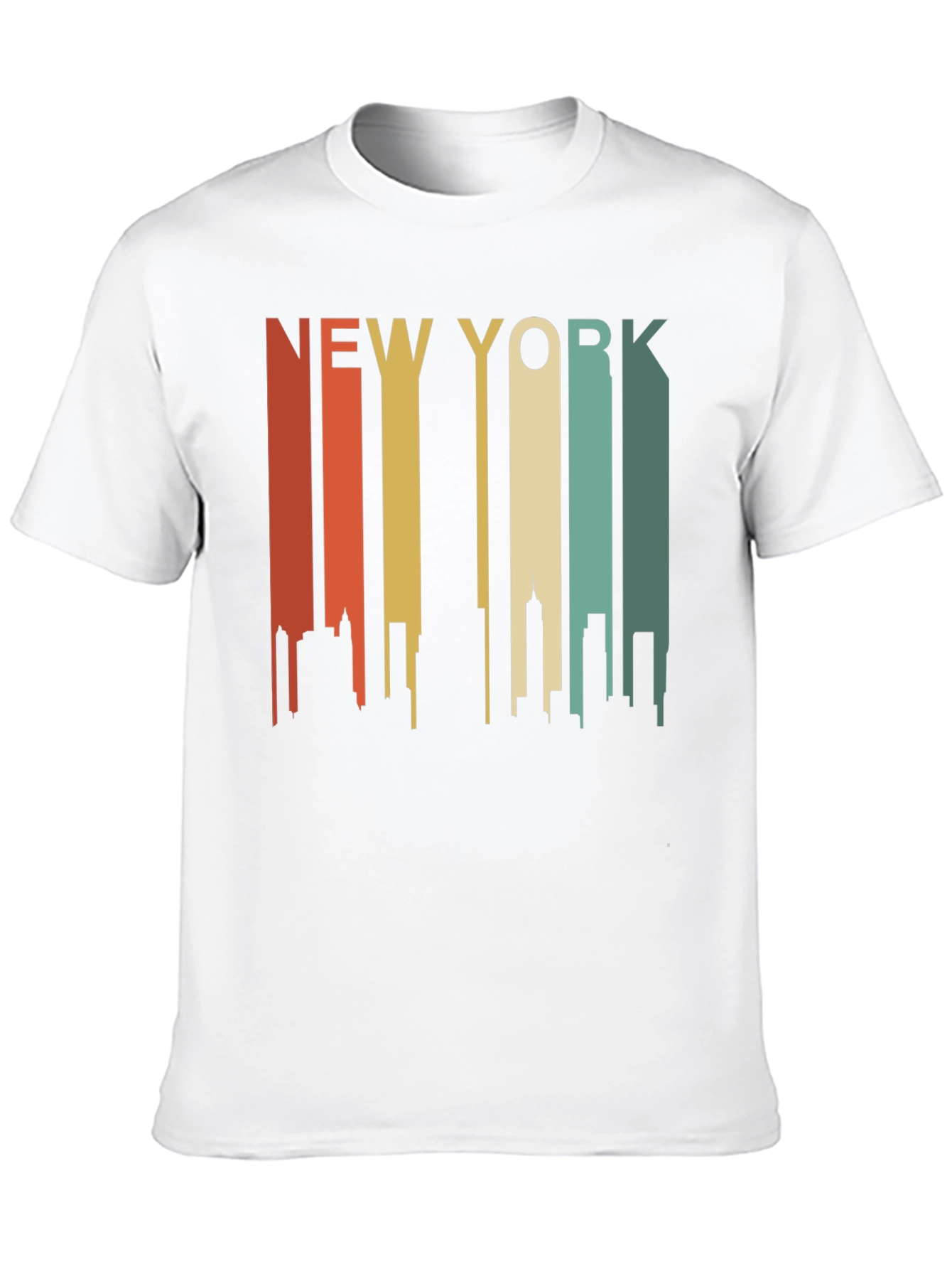 Retro New York Skyline T-Shirt