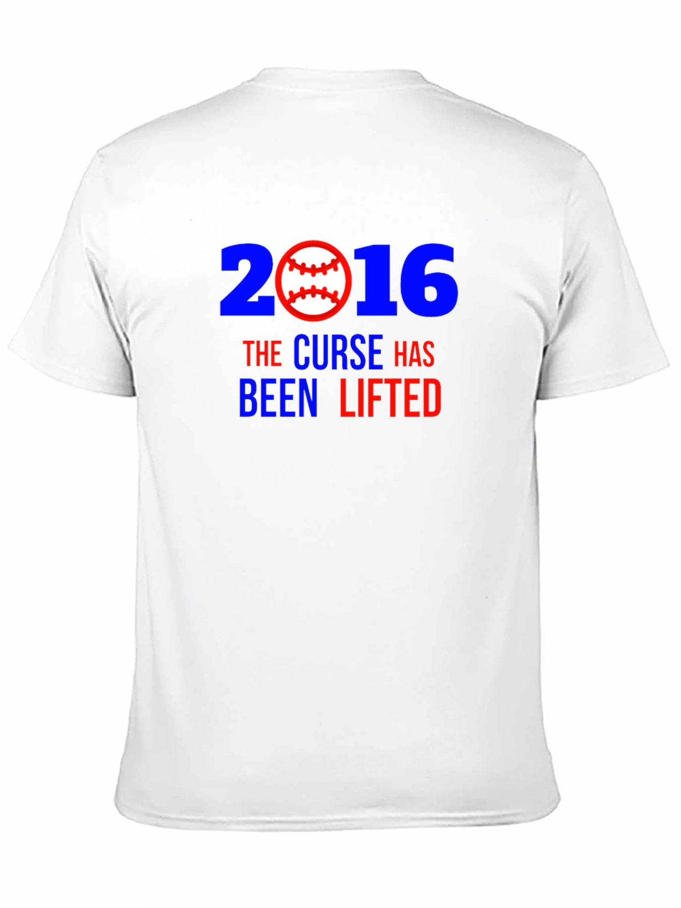 2016 Curse Lifted Baseball T-Shirt