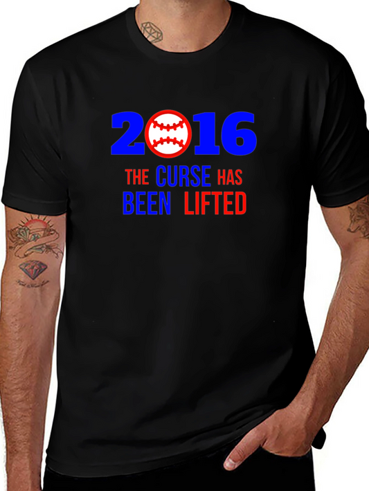 2016 Curse Lifted Baseball T-Shirt