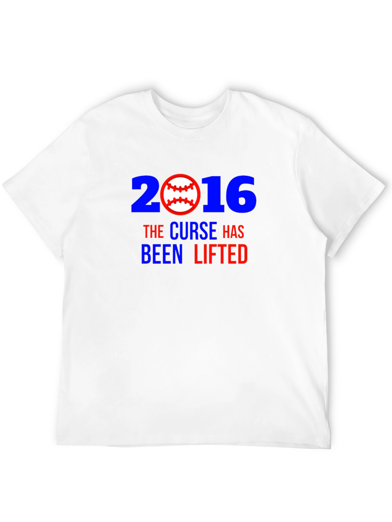 2016 Curse Lifted Baseball T-Shirt