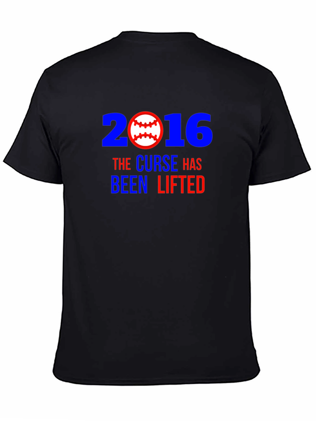 2016 Curse Lifted Baseball T-Shirt
