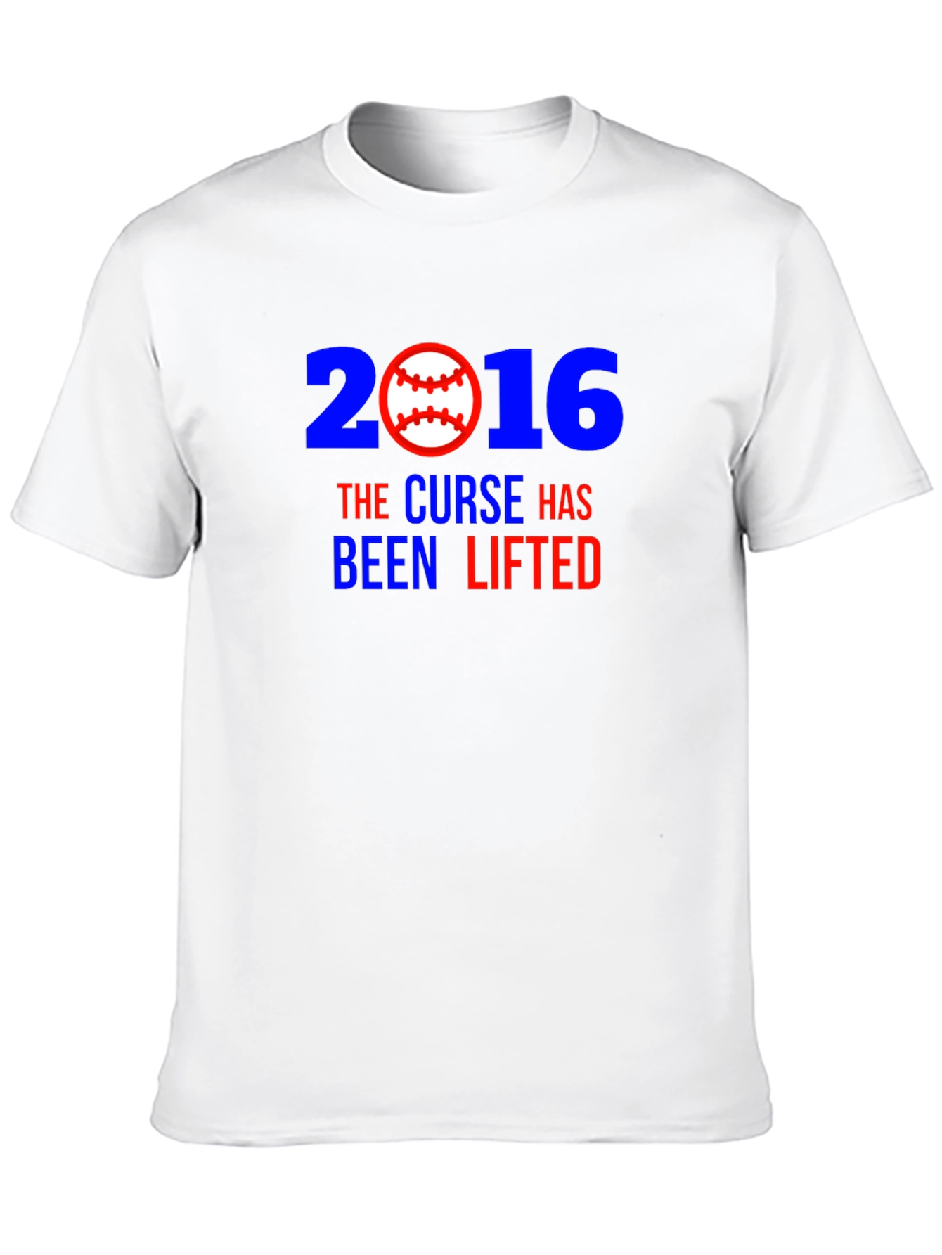 2016 Curse Lifted Baseball T-Shirt