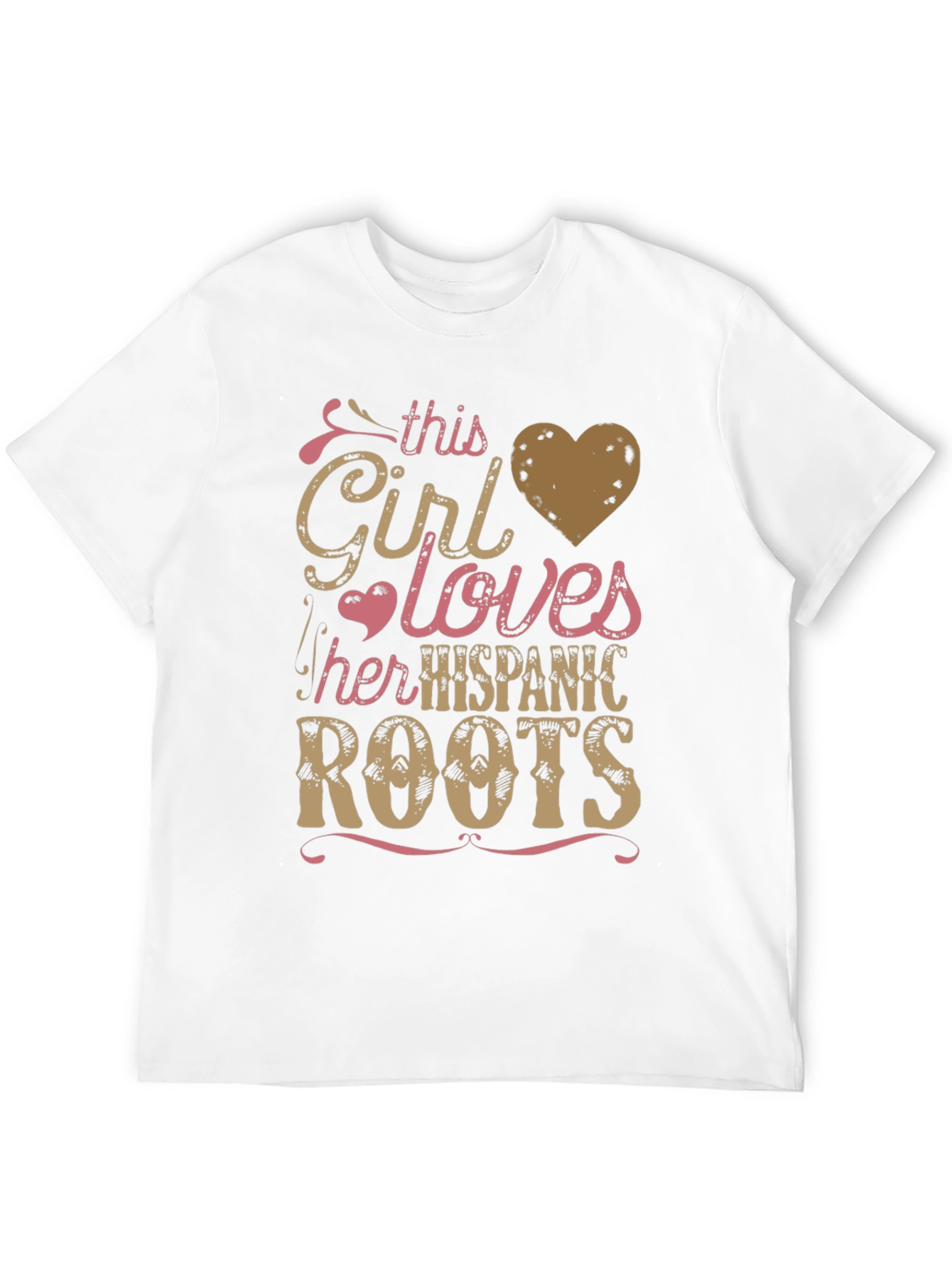 Hispanic Roots Girls T-Shirt