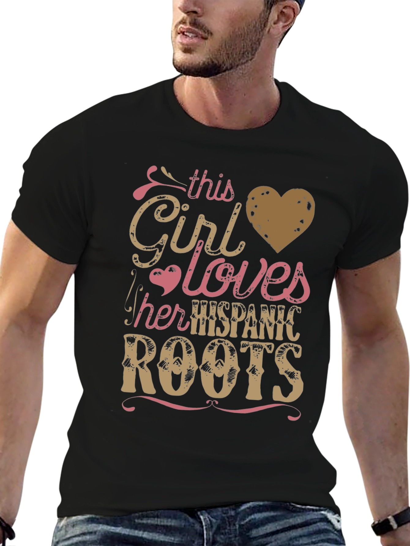 Hispanic Roots Girls T-Shirt