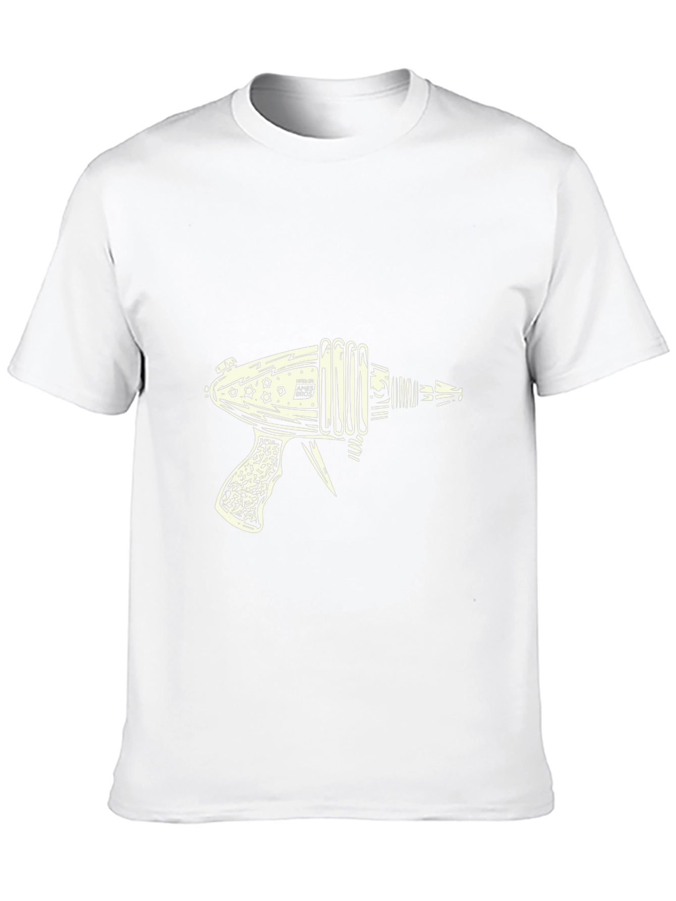 Retro Ray Gun T-Shirt - Sci-Fi Novelty Tee