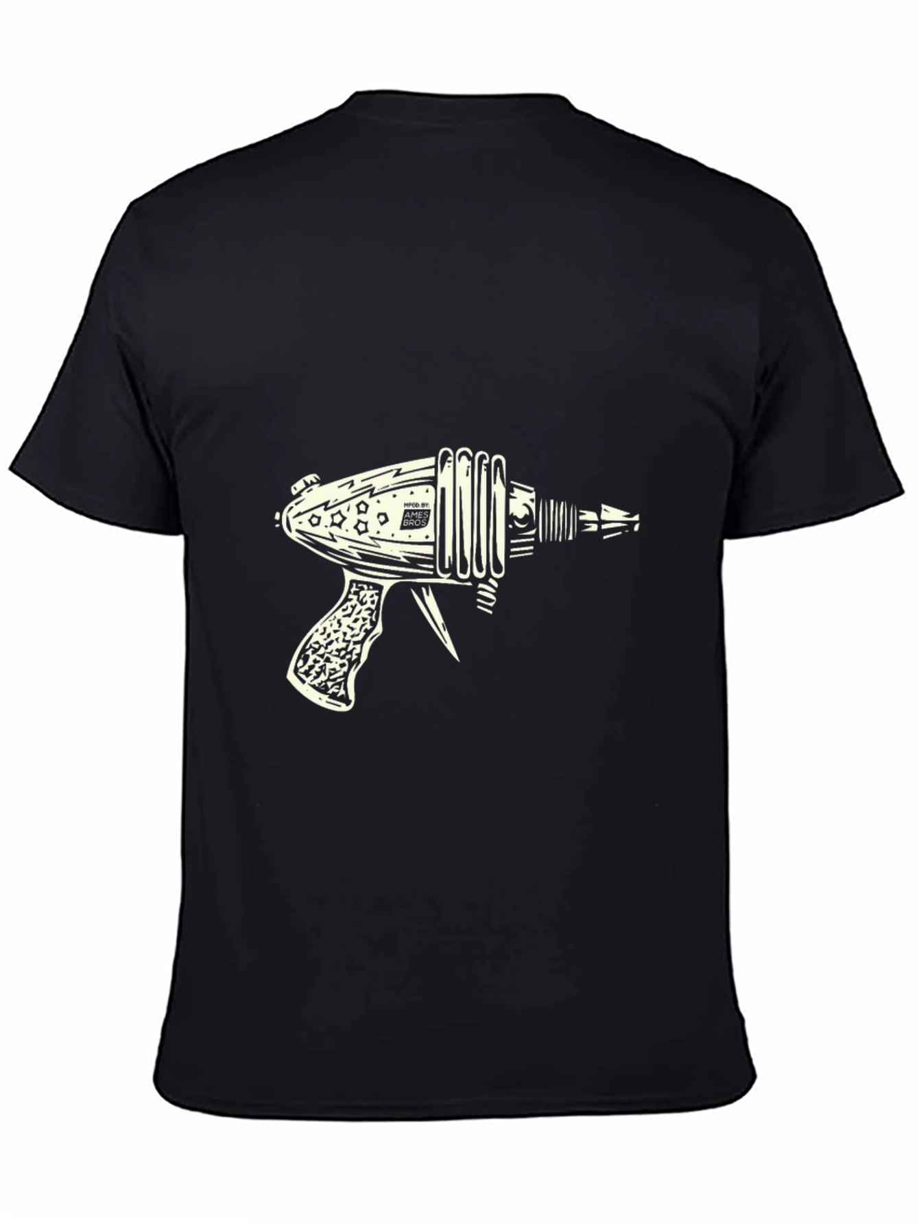 Retro Ray Gun T-Shirt - Sci-Fi Novelty Tee