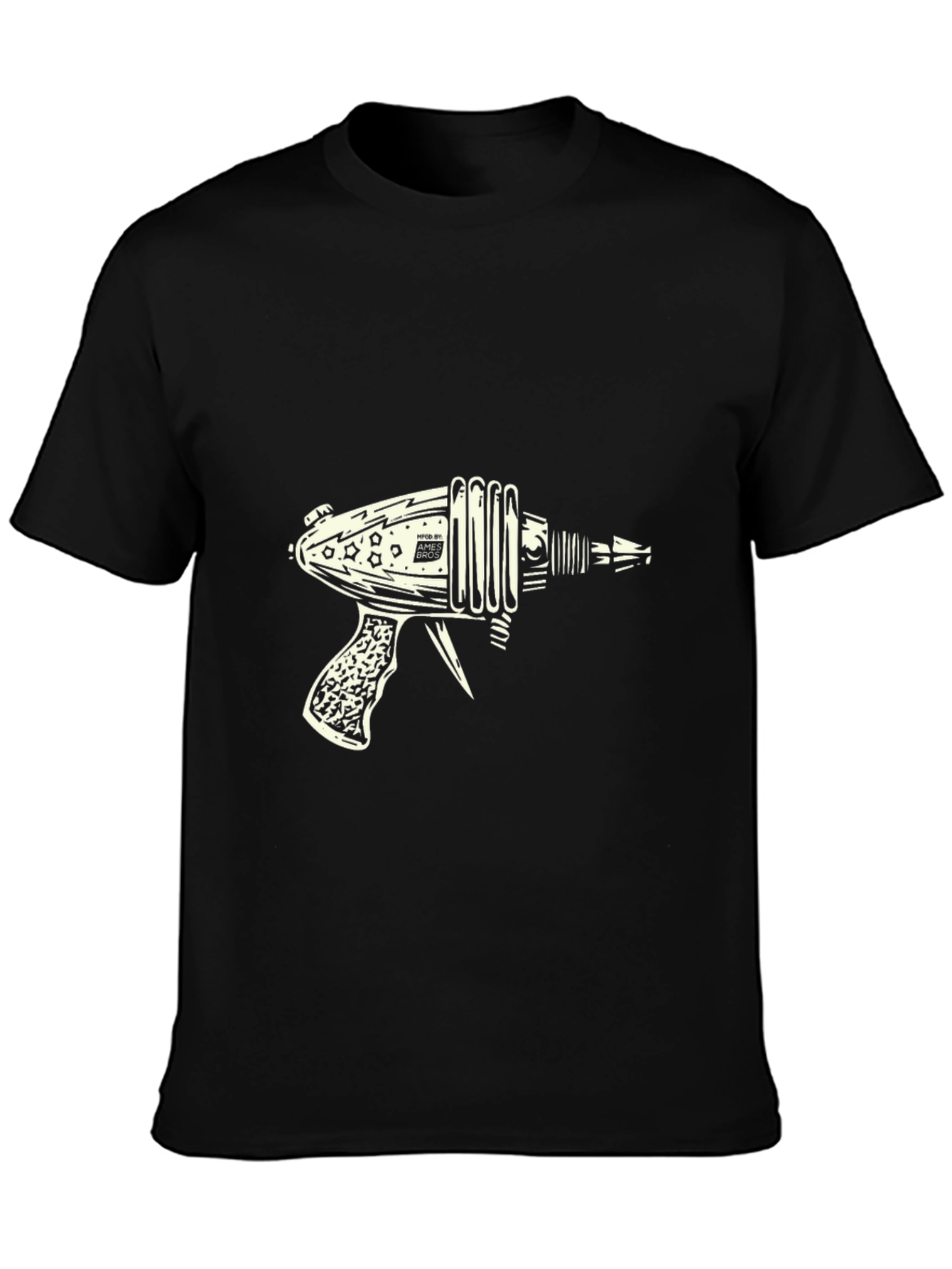 Retro Ray Gun T-Shirt - Sci-Fi Novelty Tee