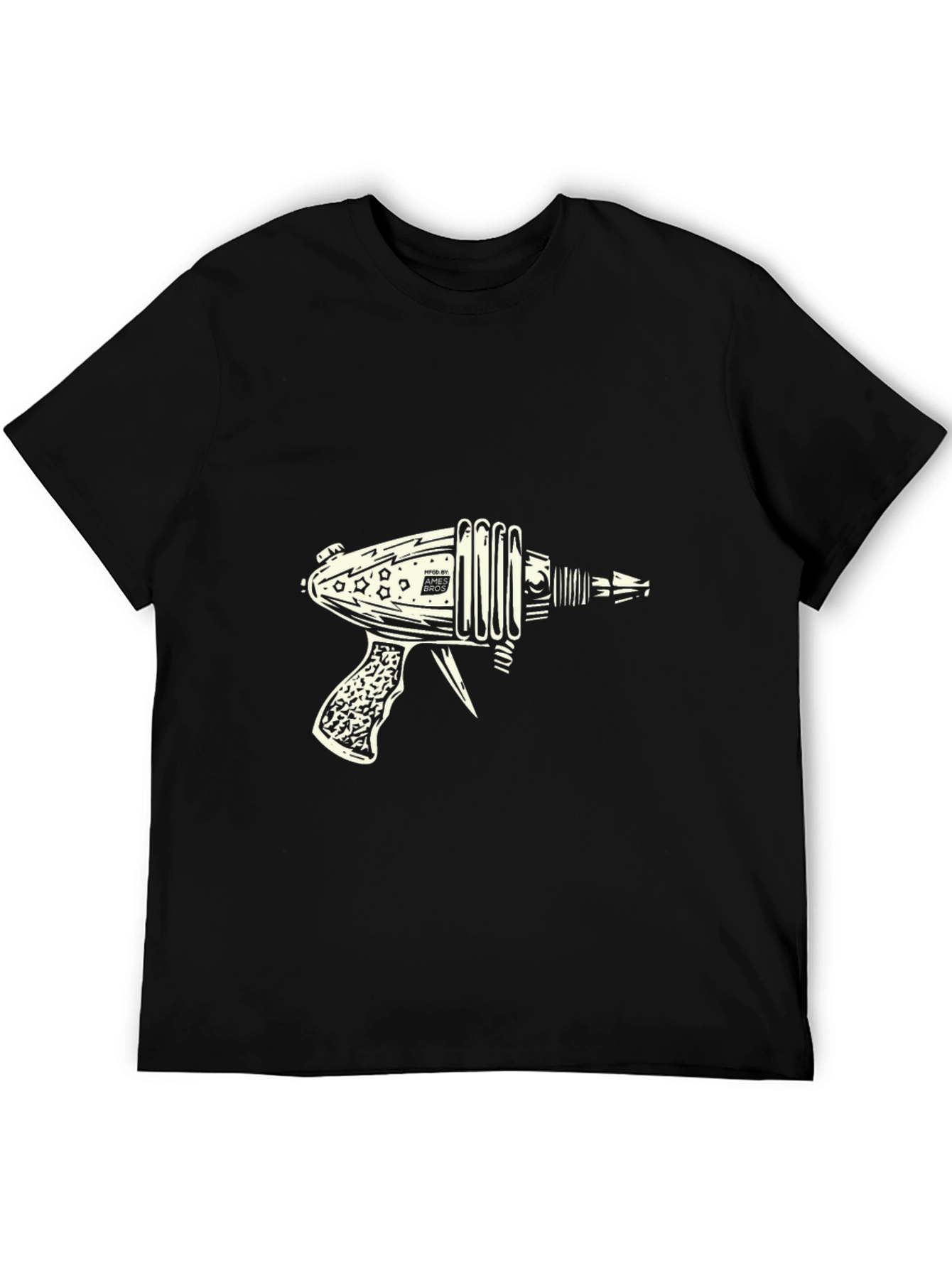 Retro Ray Gun T-Shirt - Sci-Fi Novelty Tee