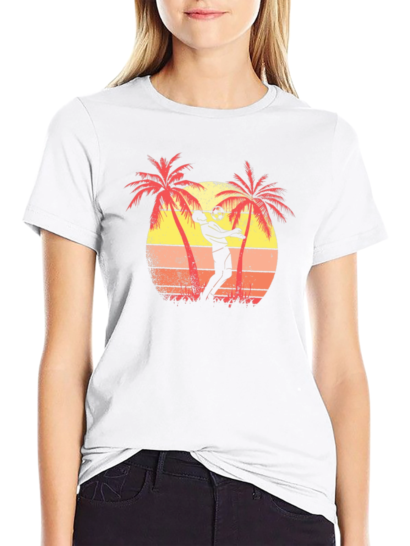 Tropical Soccer T-Shirt