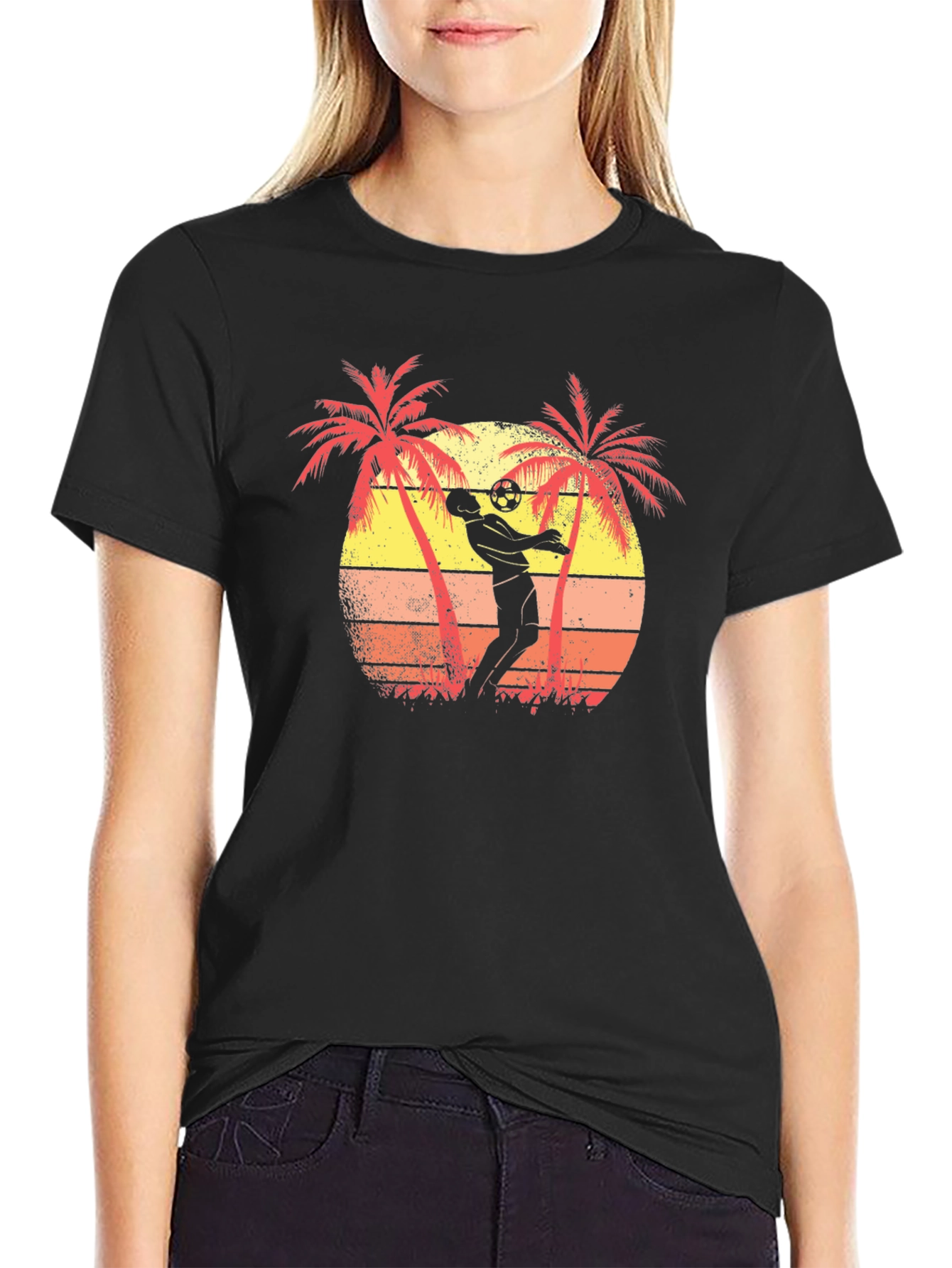 Tropical Soccer T-Shirt