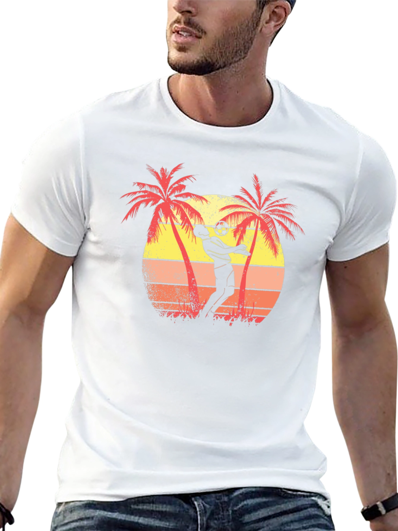 Tropical Soccer T-Shirt