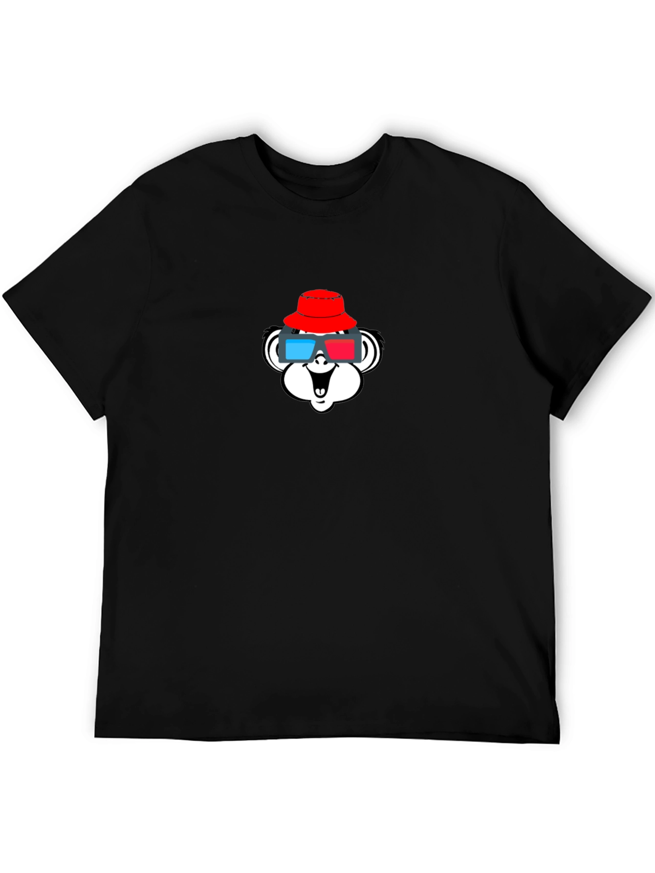 Cool Monkey Graphic Black T-Shirt