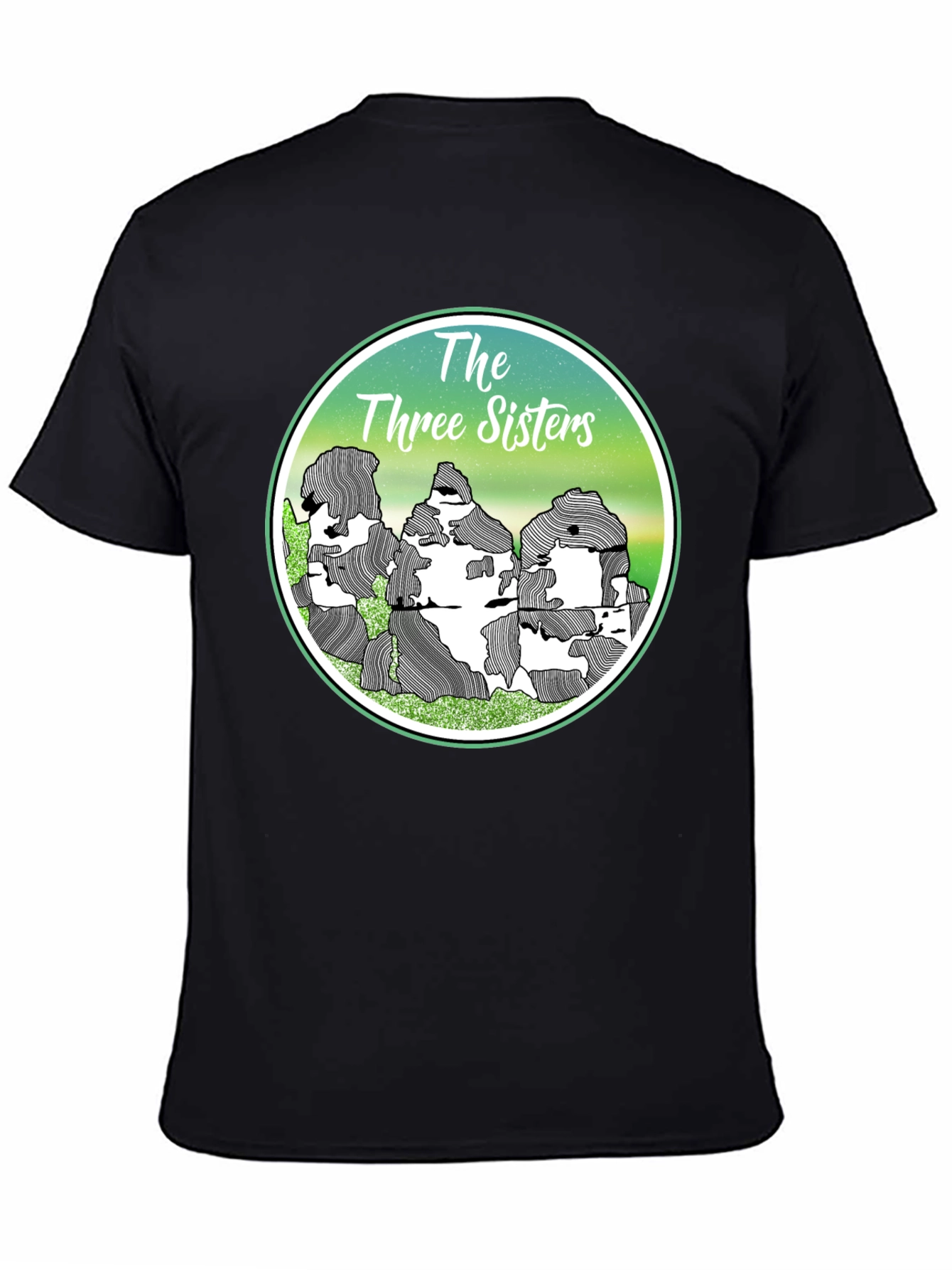 The Three Sisters Graphic T-Shirt - Nature Inspired Design