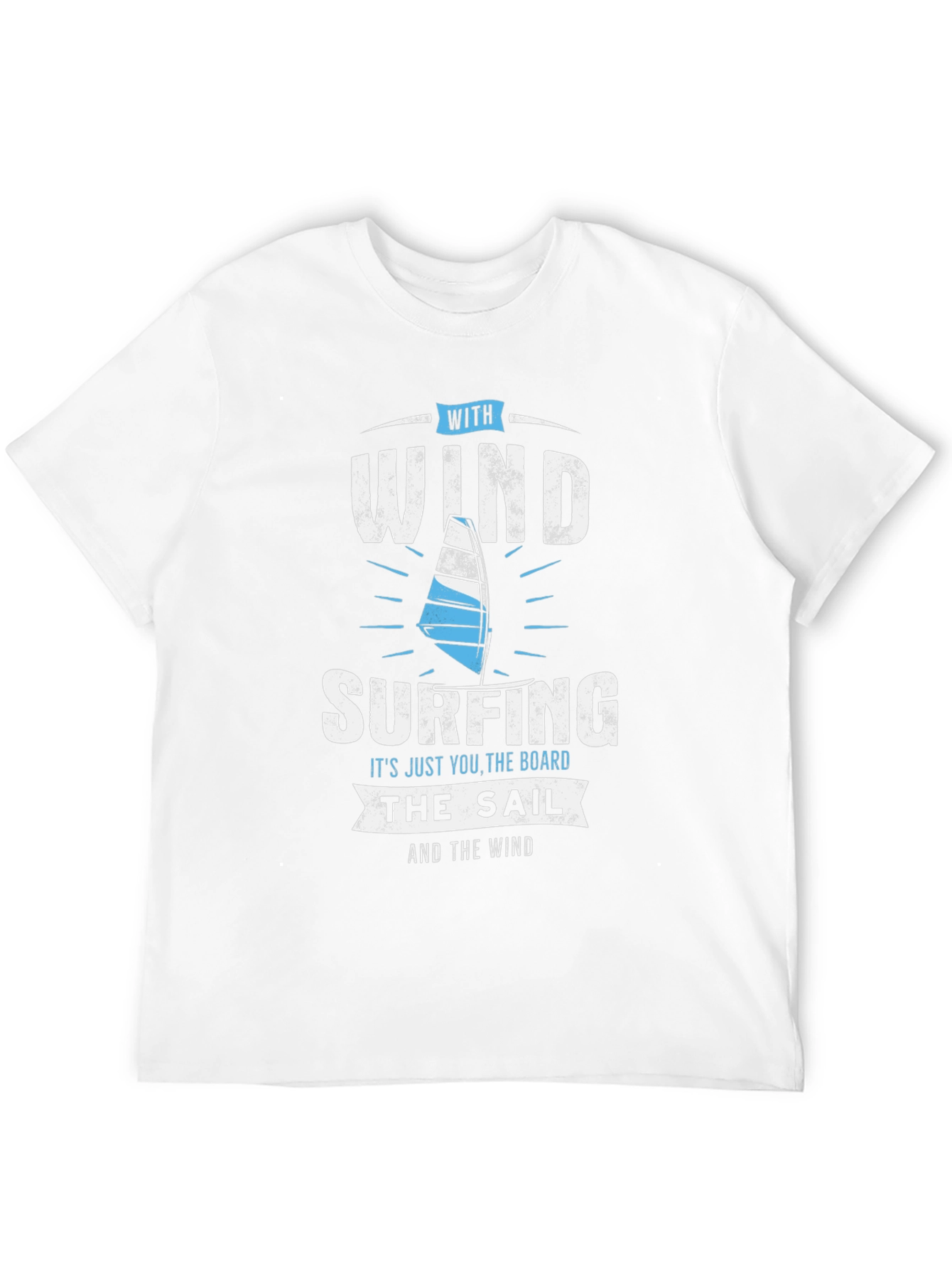 Wind Surfing Graphic T-Shirt - Ride the Wind
