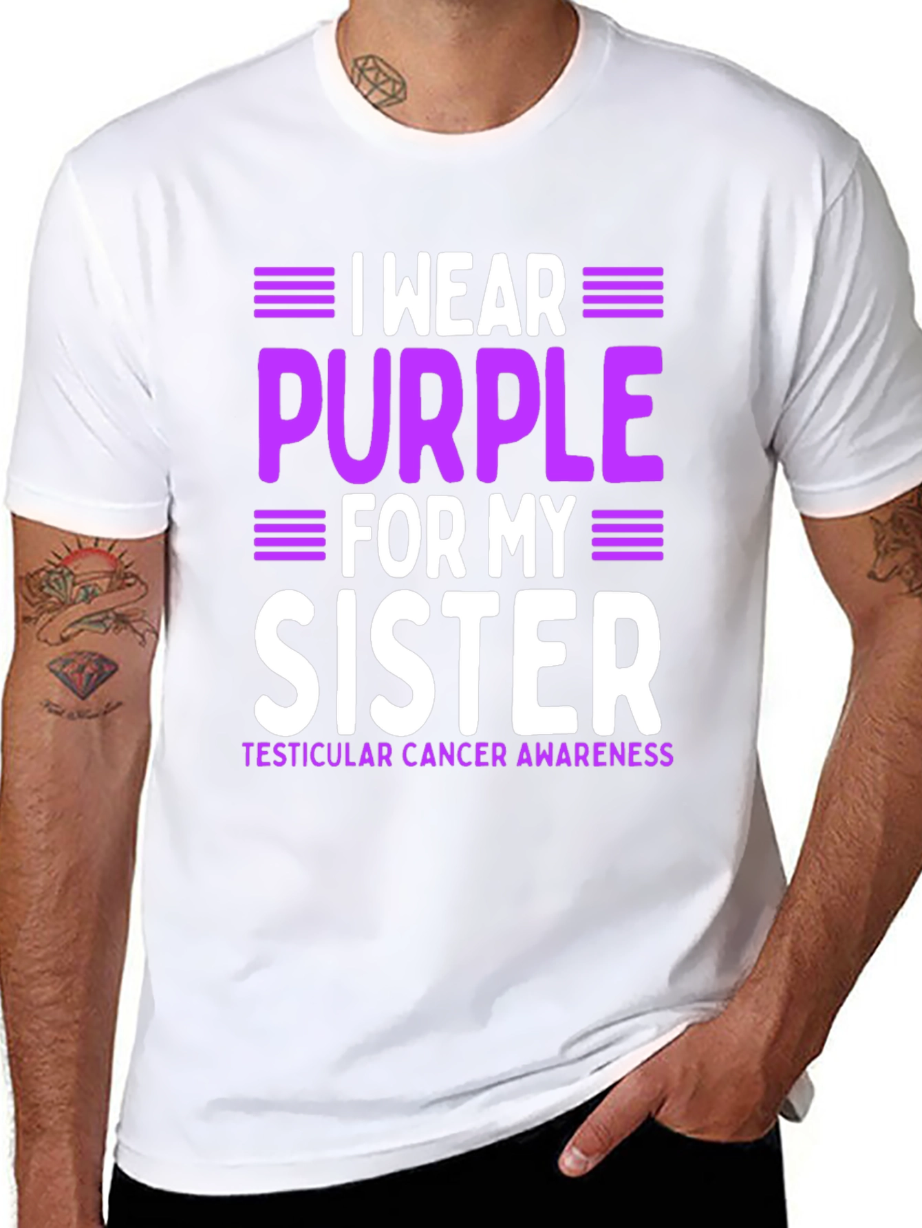 Purple Sister Awareness T-Shirt