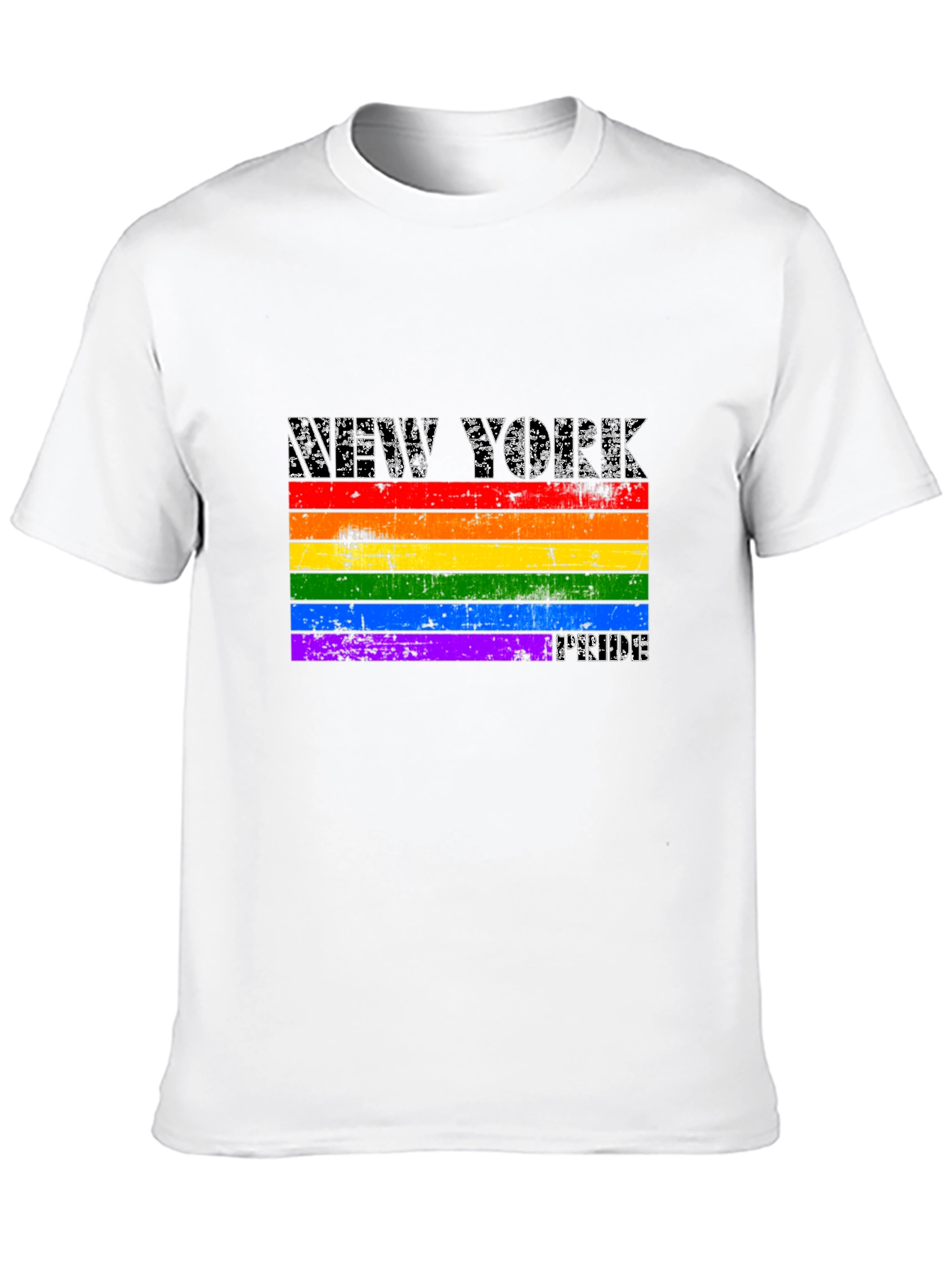 New York Pride Flag Graphic T-Shirt